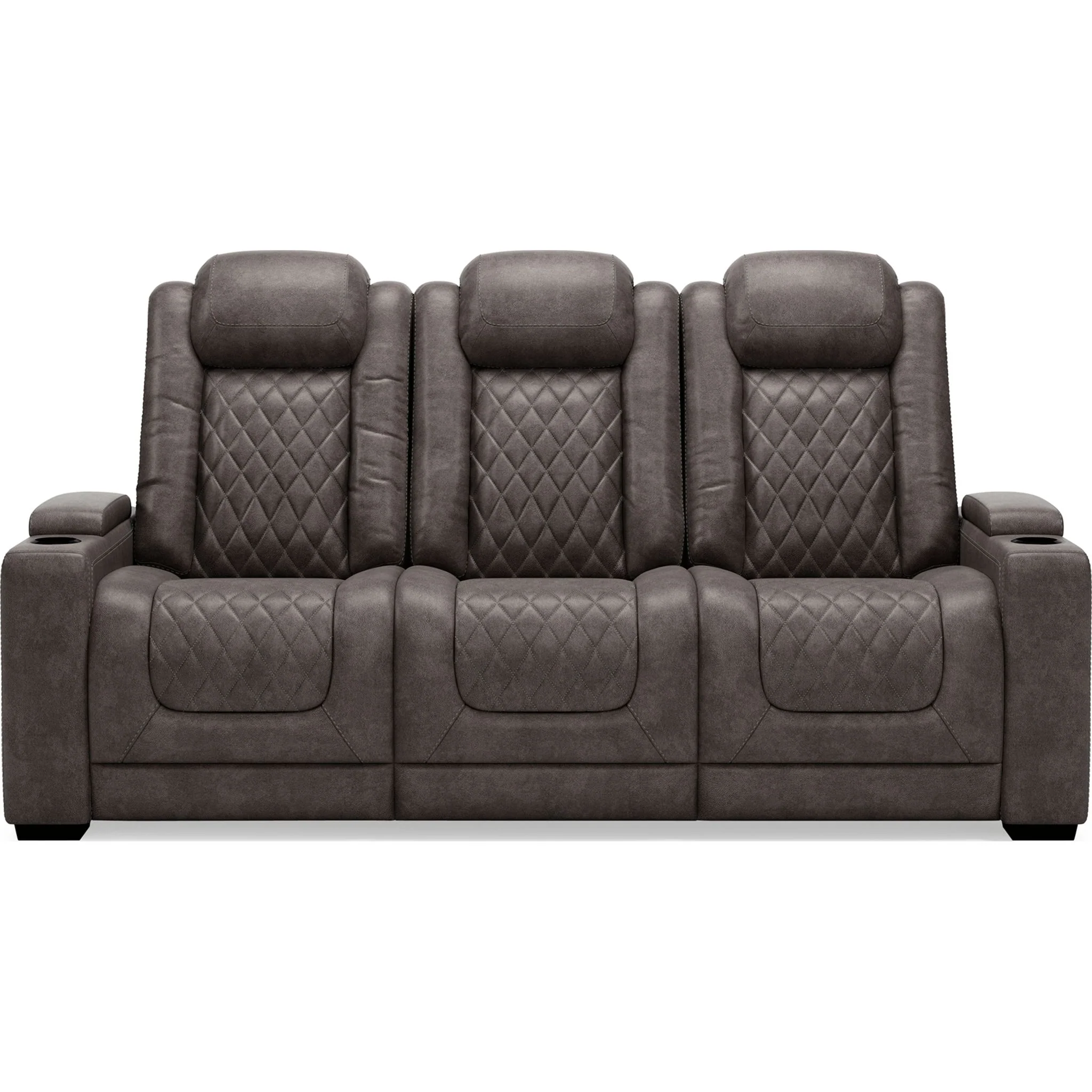 HyllMont Power Reclining Sofa - Gray