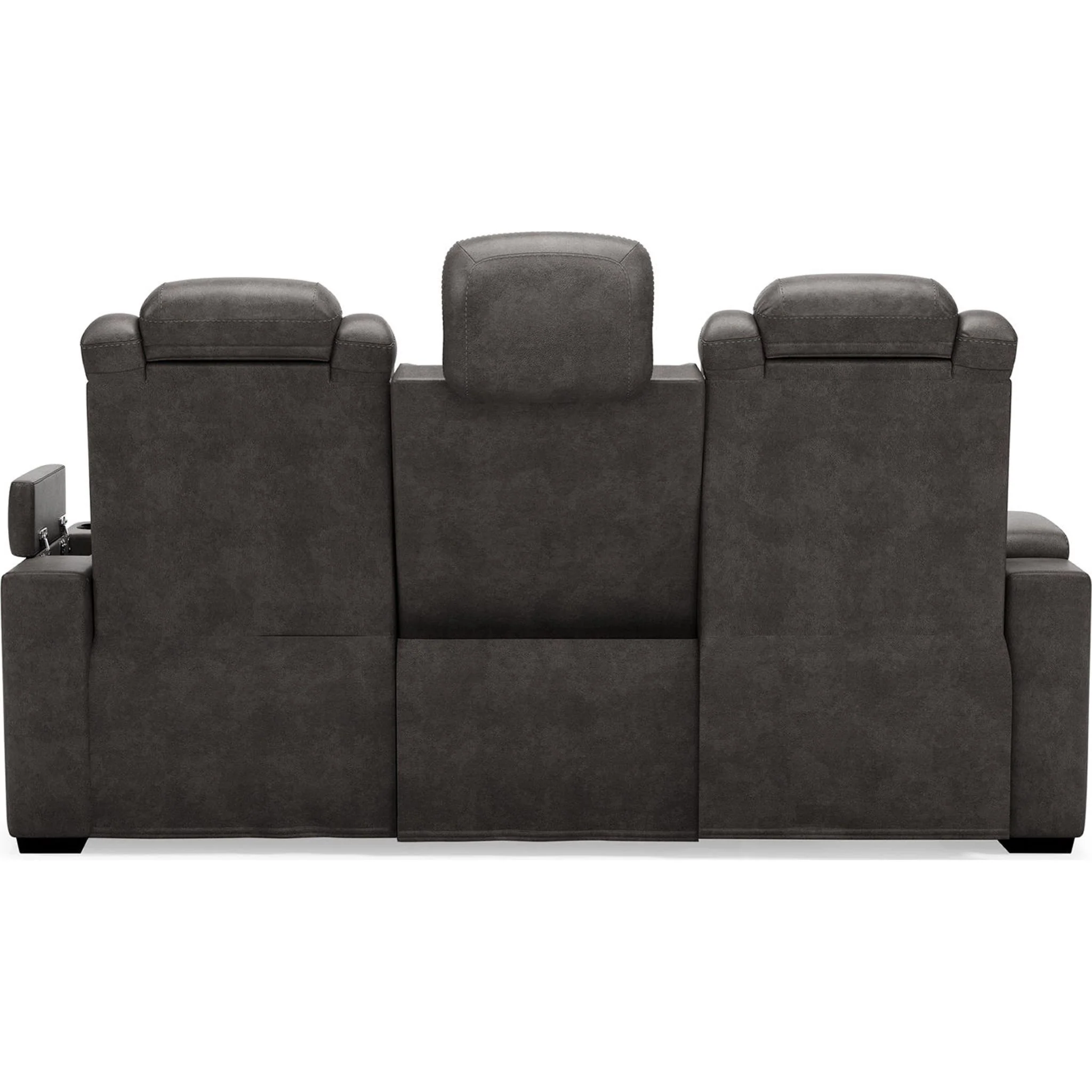 HyllMont Power Reclining Sofa - Gray - Image 21
