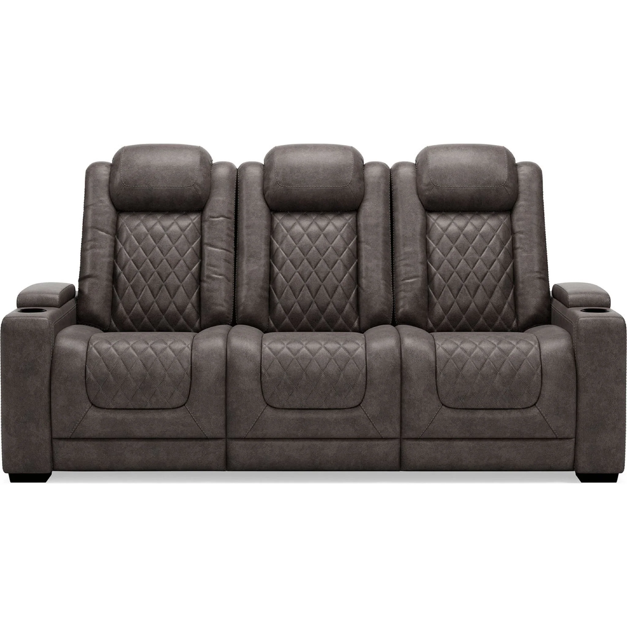 HyllMont Power Reclining Sofa - Gray - Image 24