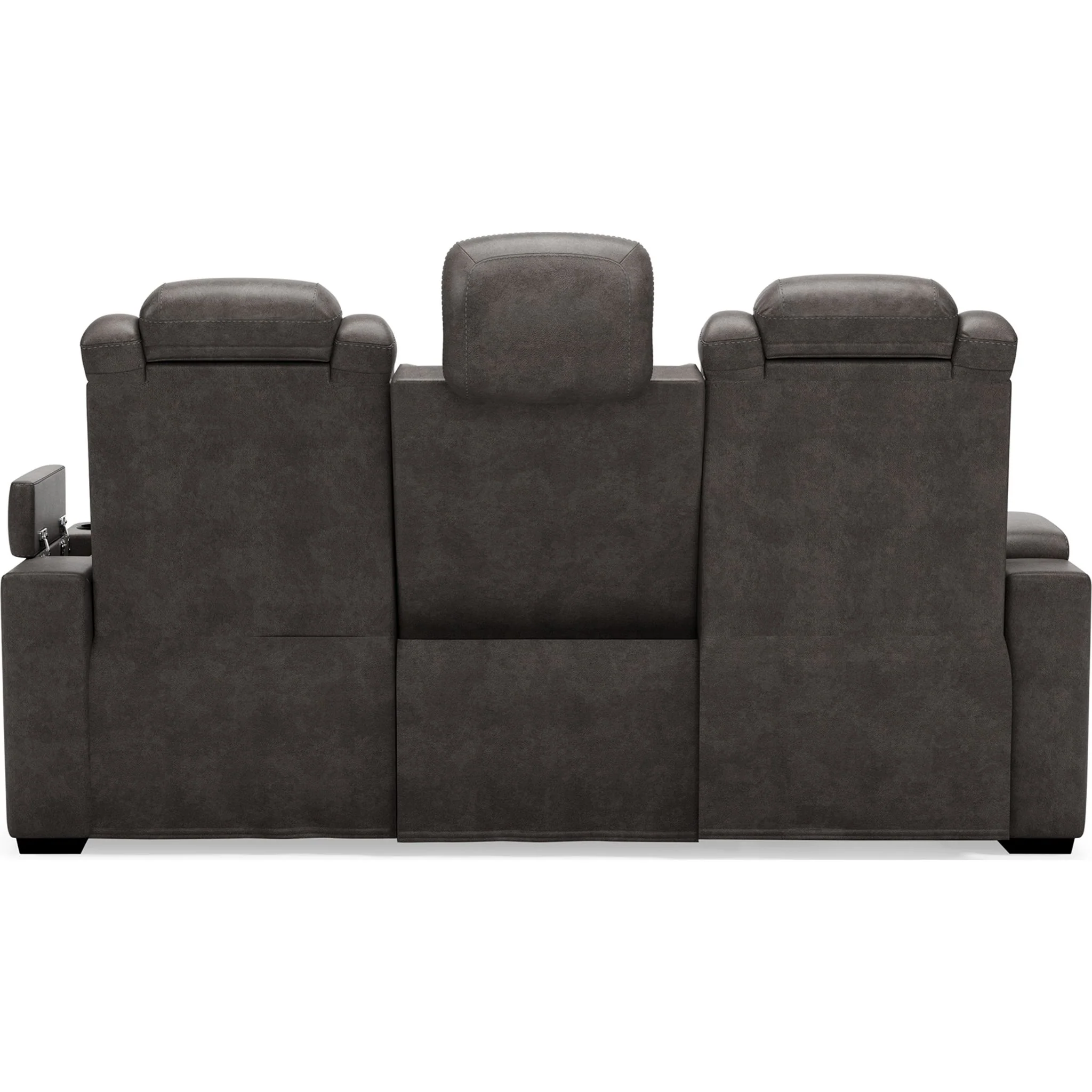 HyllMont Power Reclining Sofa - Gray - Image 8