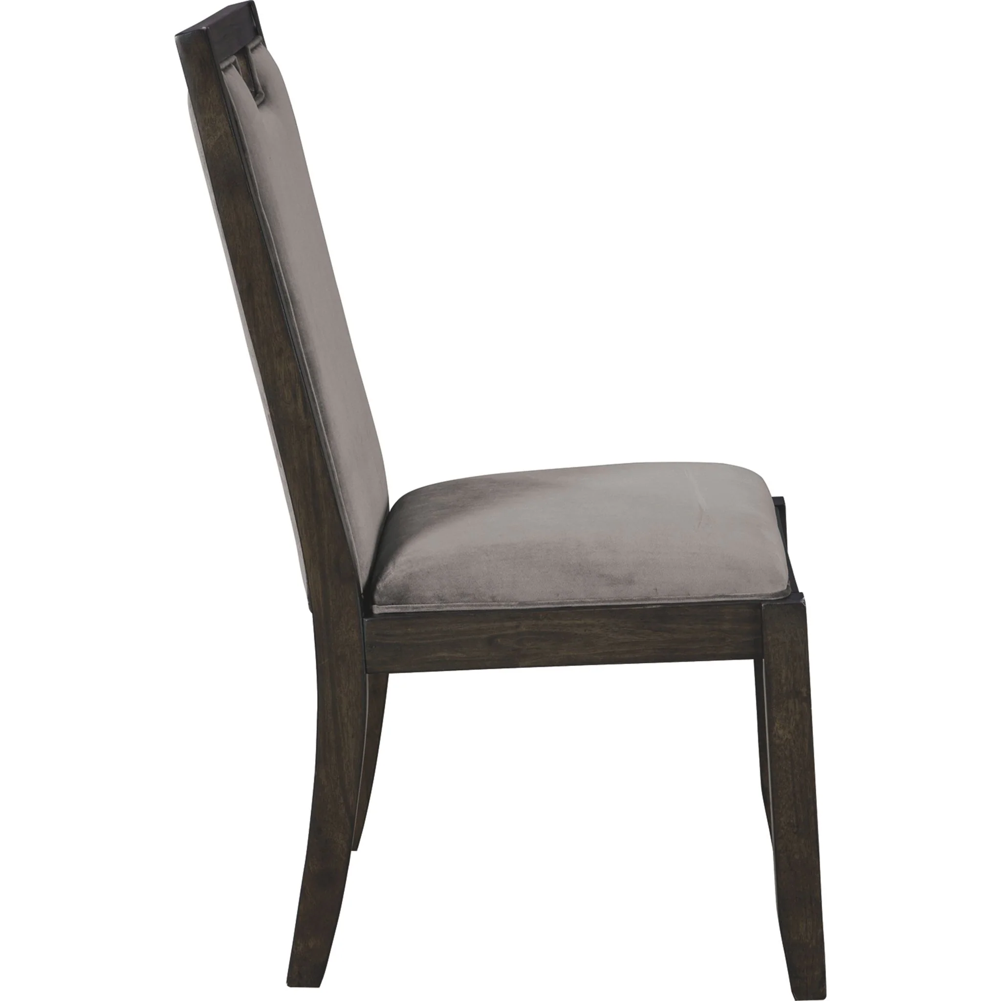 Hyndell Side Chair - Gray/Dark Brown - (D731-01) - Image 5