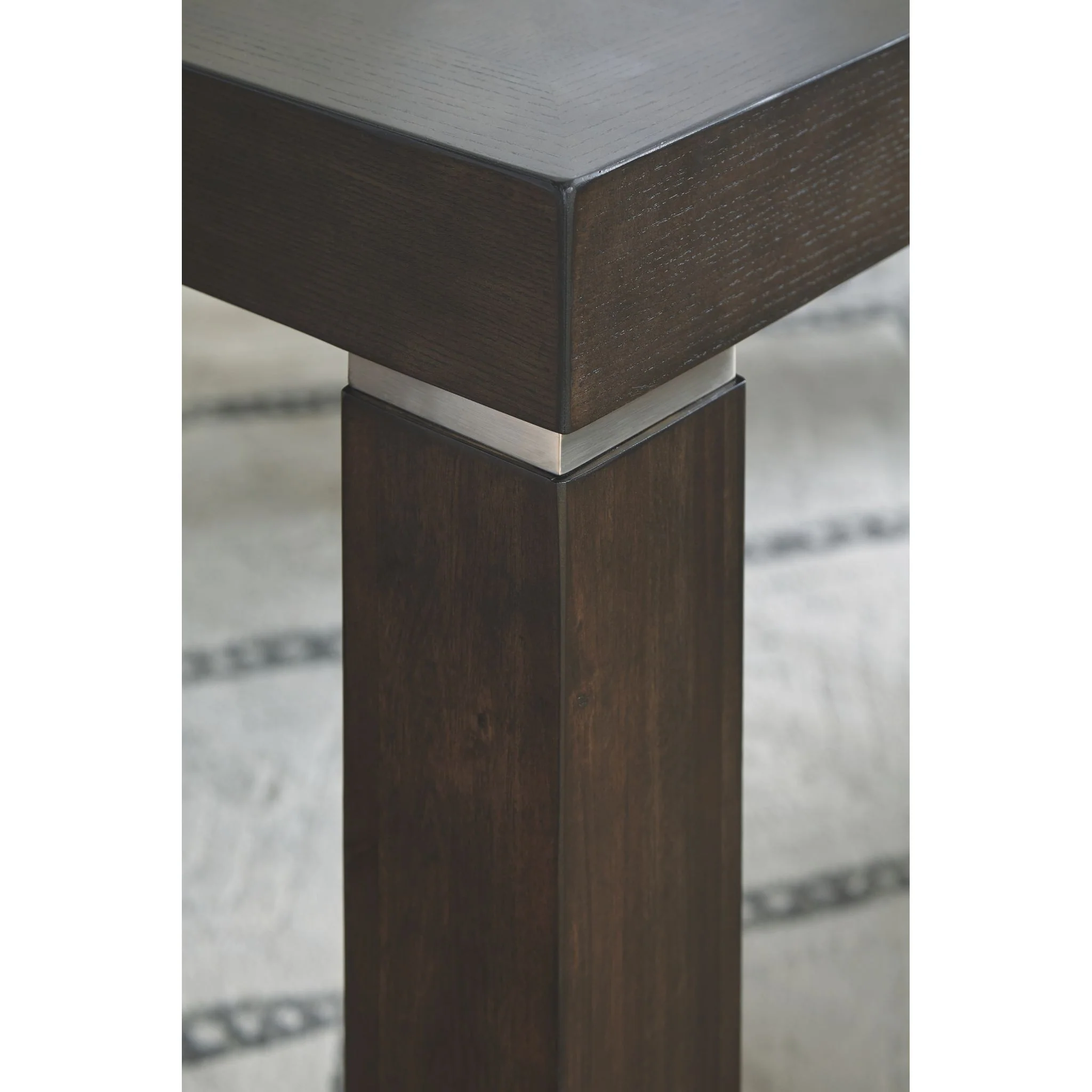 Hyndell Dining Extension Table - Dark Brown - (D731-35) - Image 5