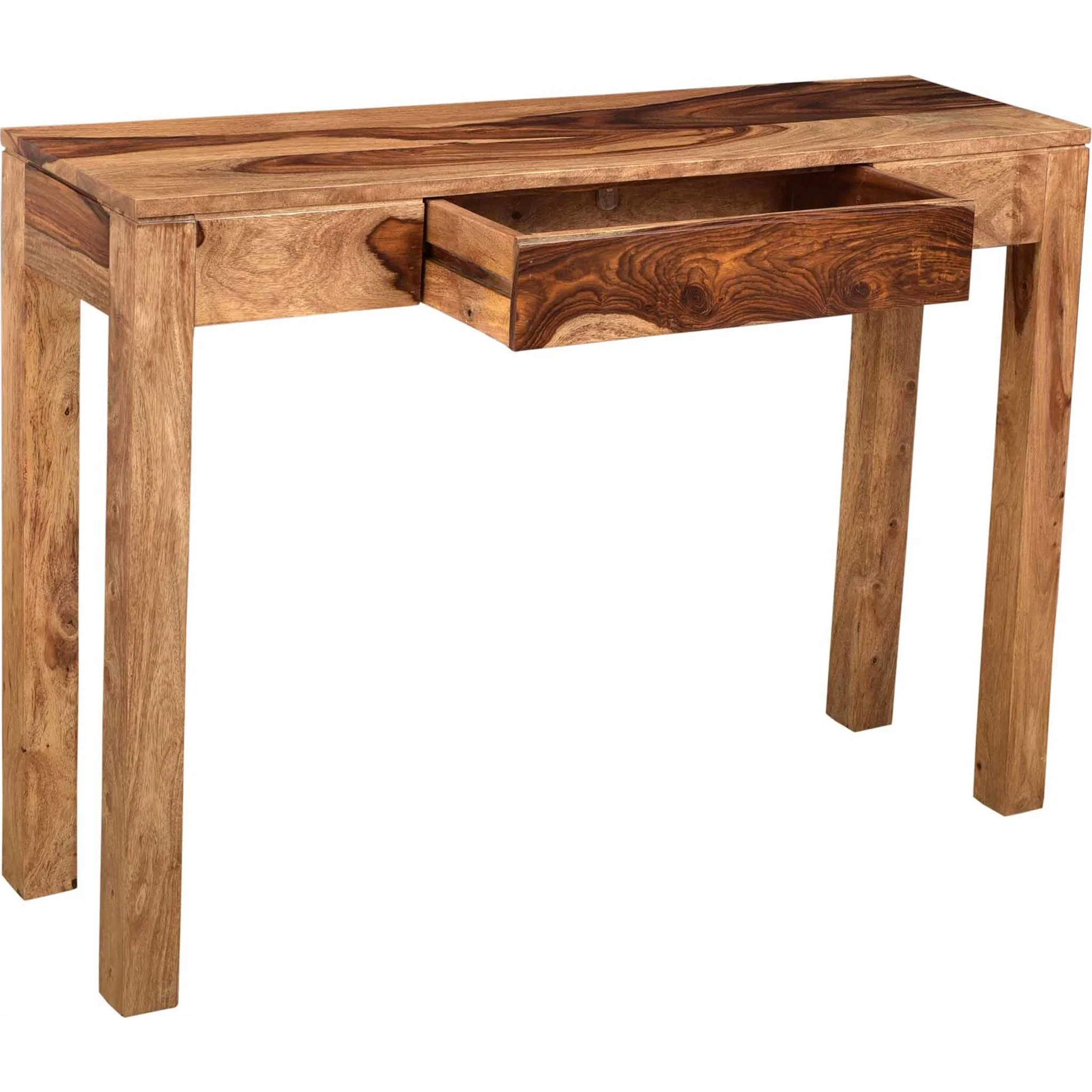 Idris Console Table - Dark Sheesham - Image 5