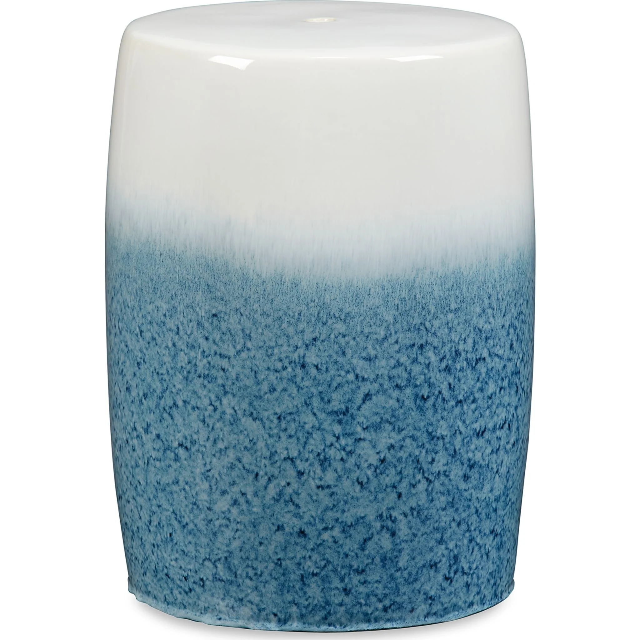 Ikegrove Stool - White/Blue