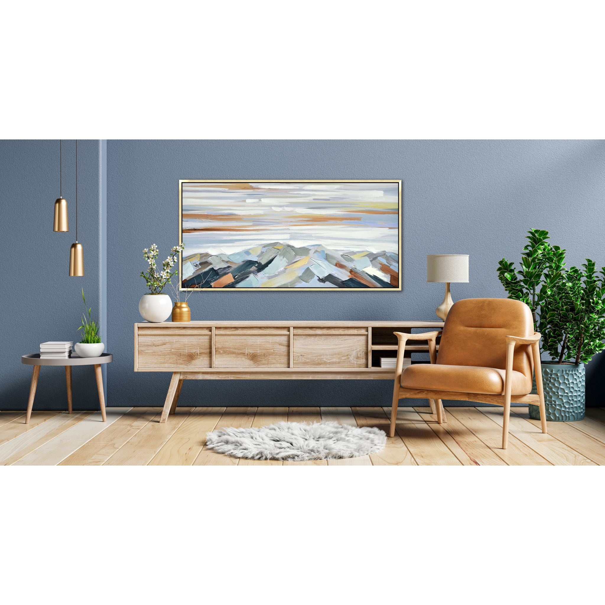 Impressive Peaks Canvas 56.00" x 28.00" - Image 2