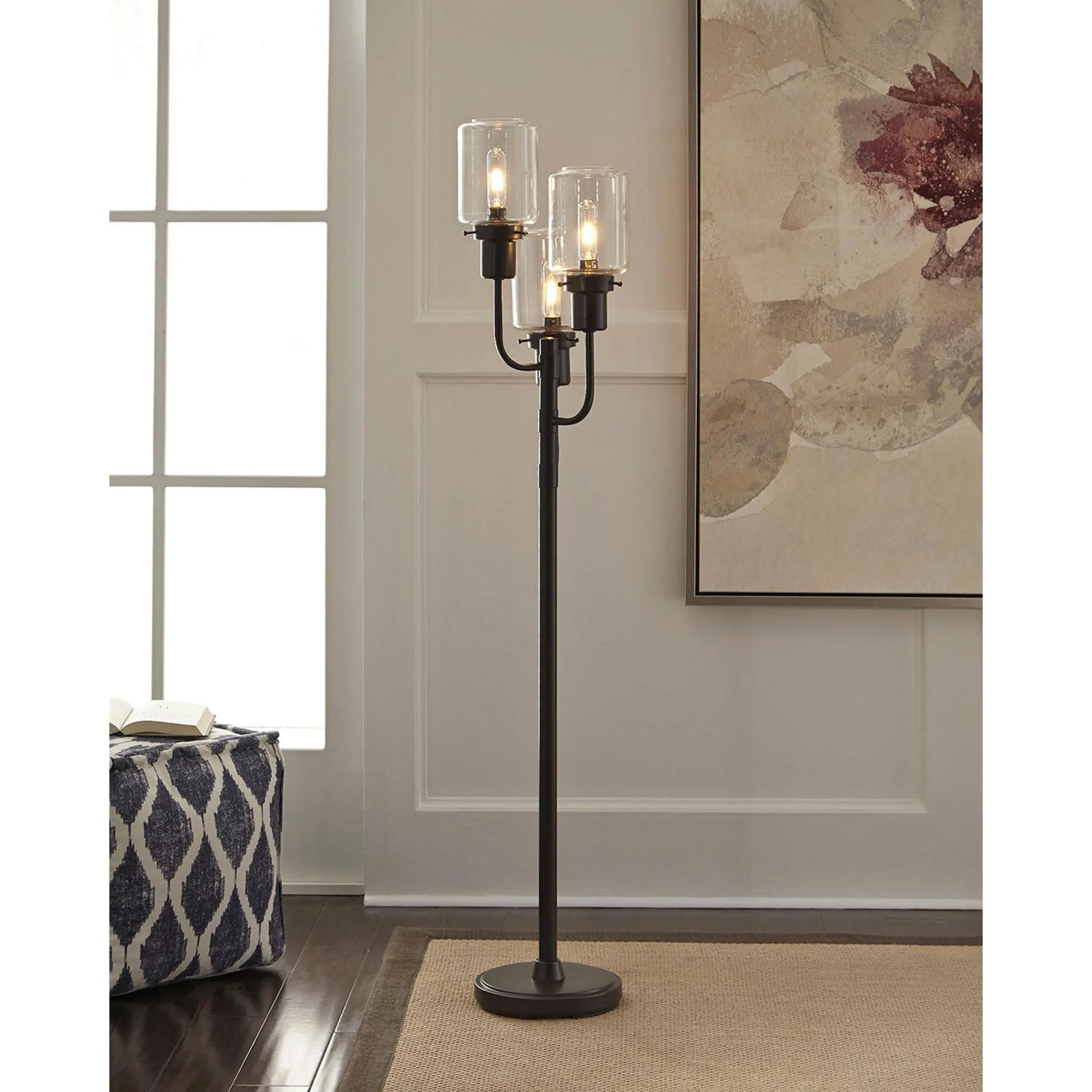 Jaak Floor Lamp - Bronze Finish 59.75" - Image 5