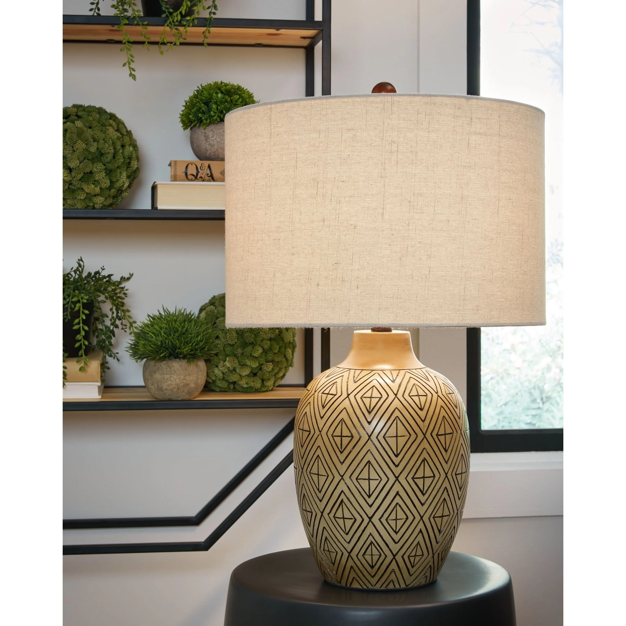 Jairgan Table Lamp Pair 24.00" - Image 2