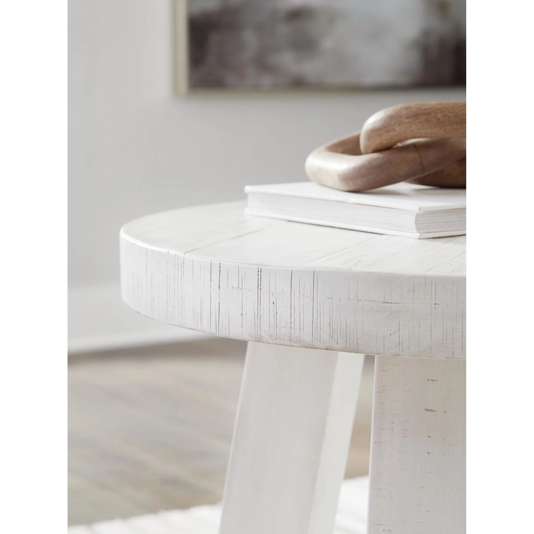 Jallison End Table - Off White - Image 4