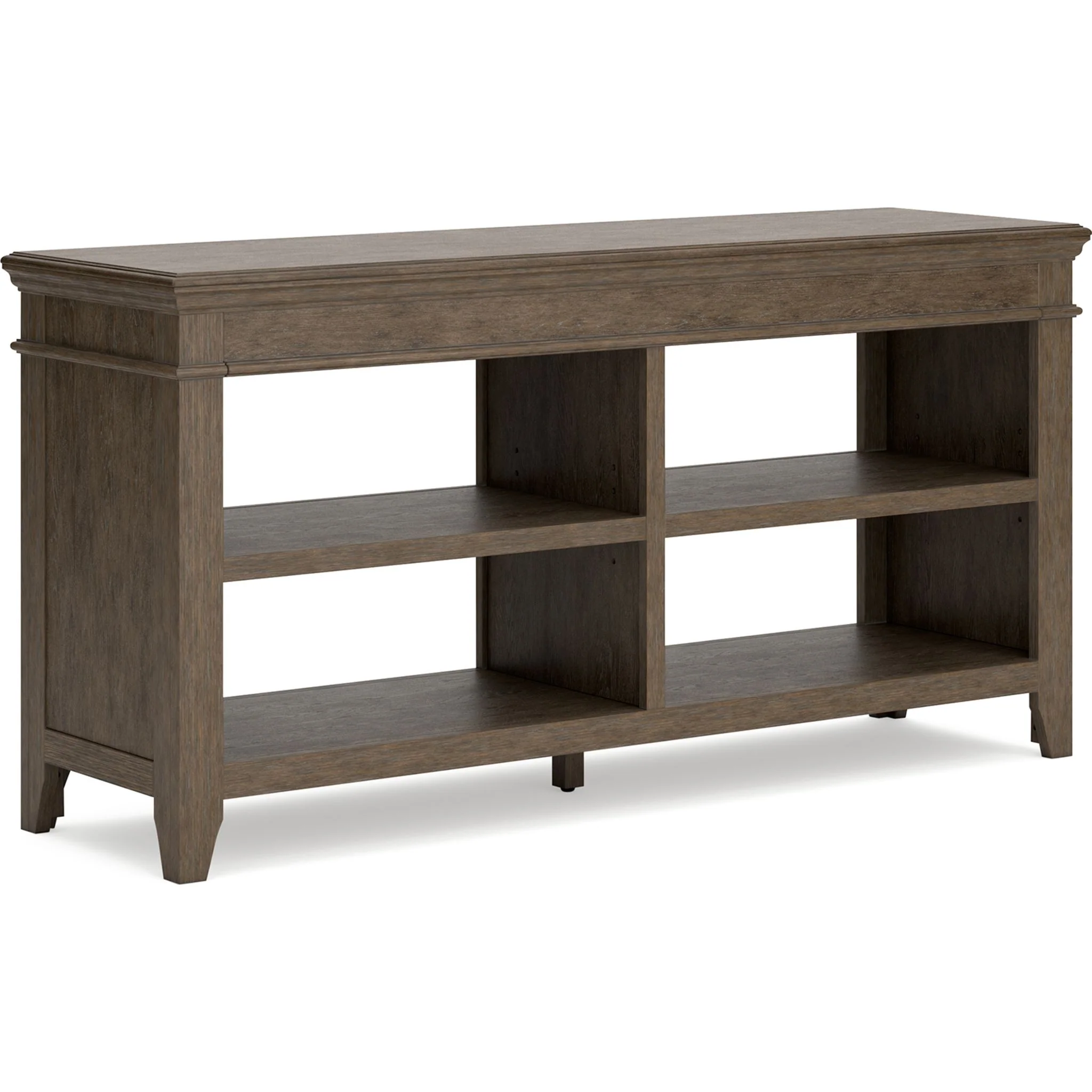 Janismore Credenza - Weathered Gray