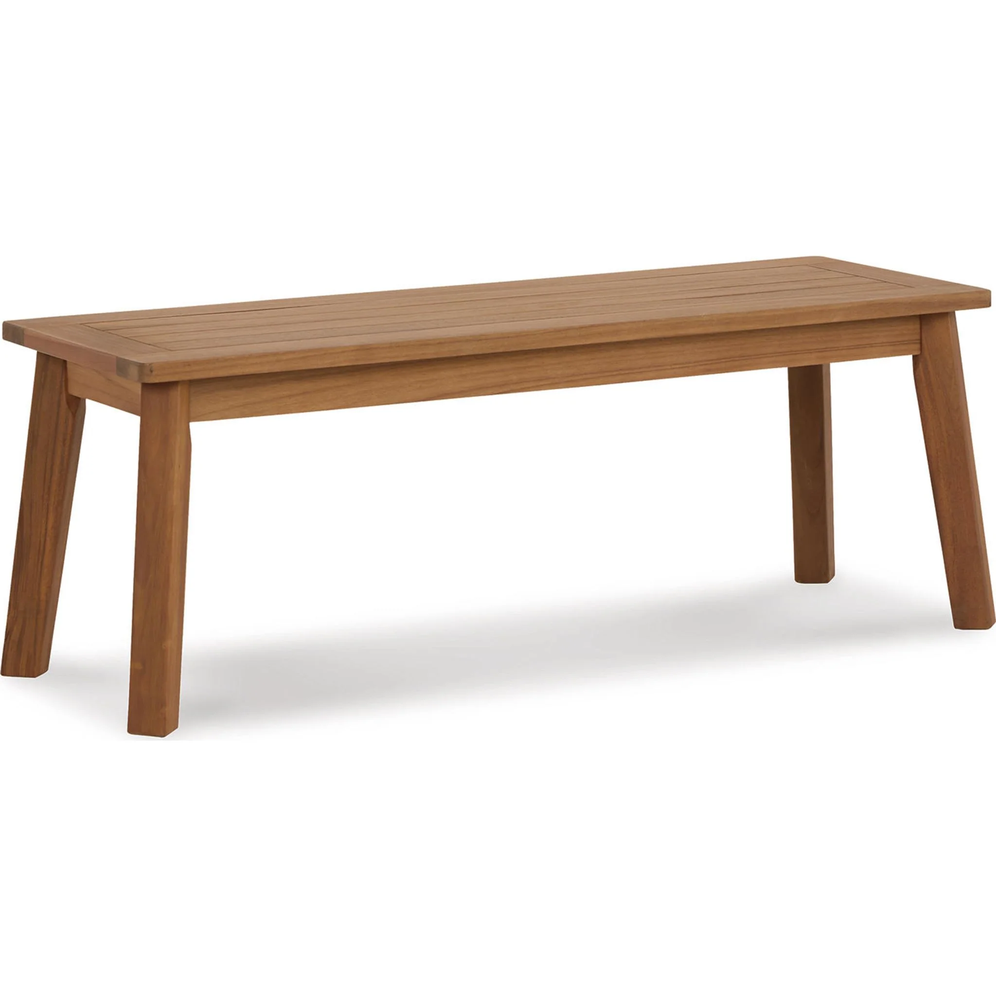 Janiyah 3 Piece Outdoor Dining Set - Light Brown - Image 3