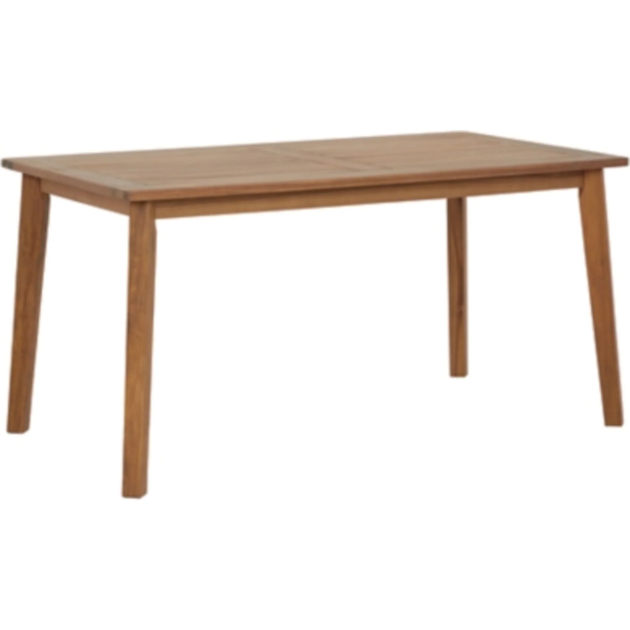 Janiyah Outdoor Rectangle Dining Table - Light Brown