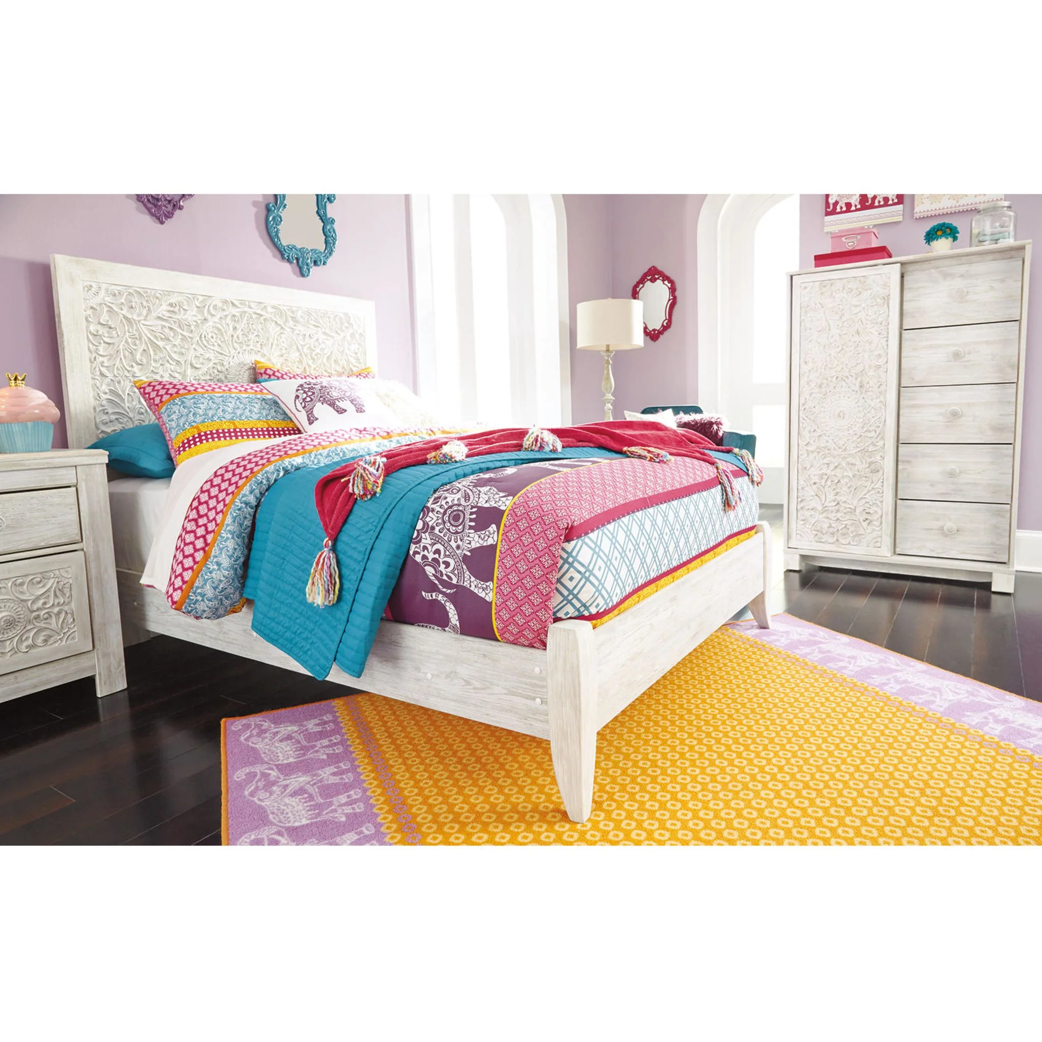Jareth Panel Headboard - Image 8