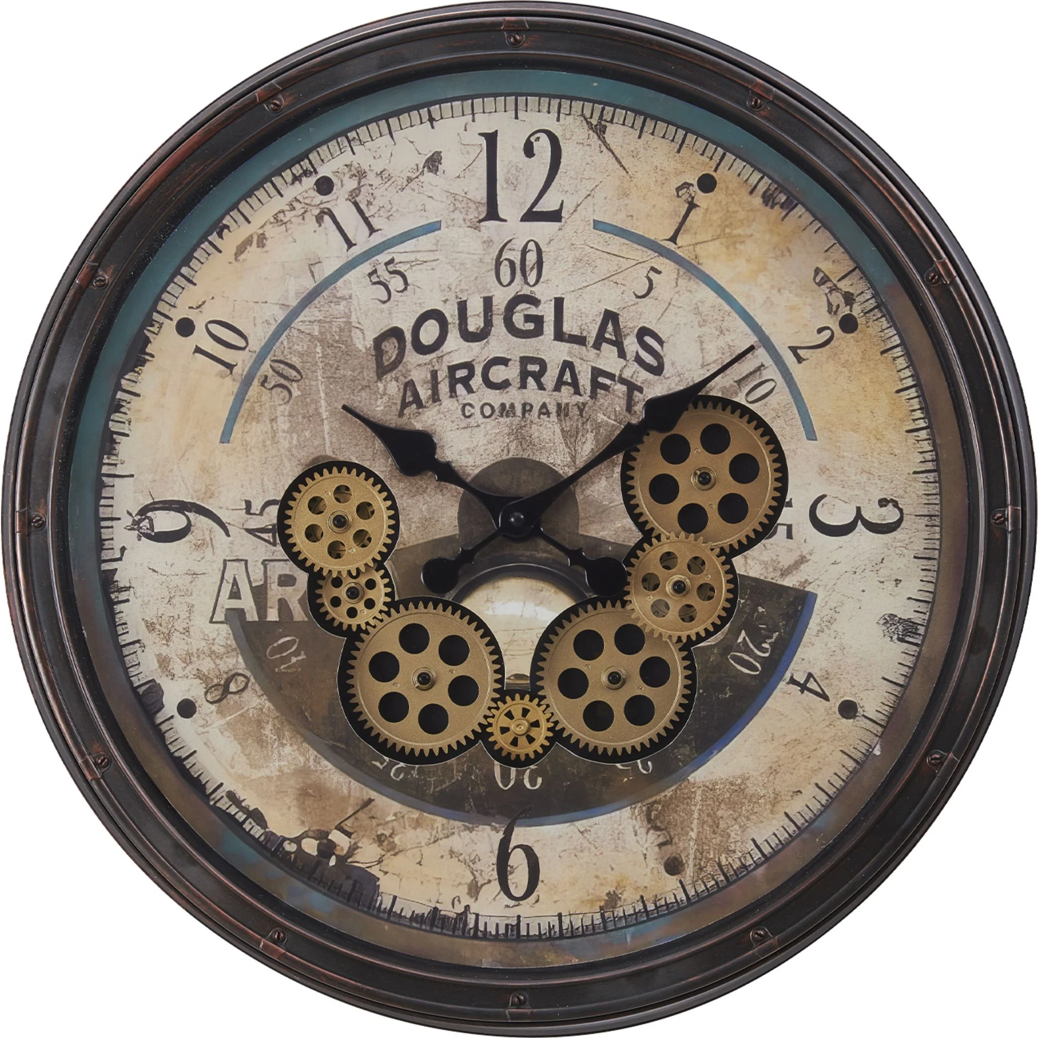 Jax Wall Clock 20.00" x 20.00"