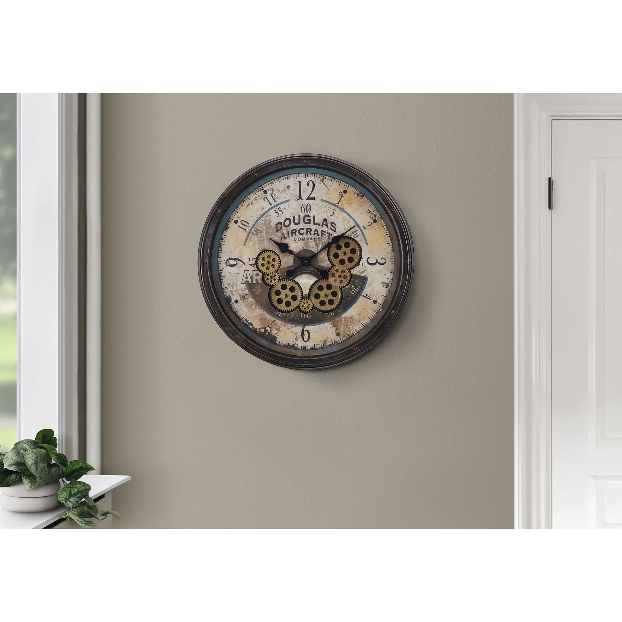 Jax Wall Clock 20.00" x 20.00" - Image 2