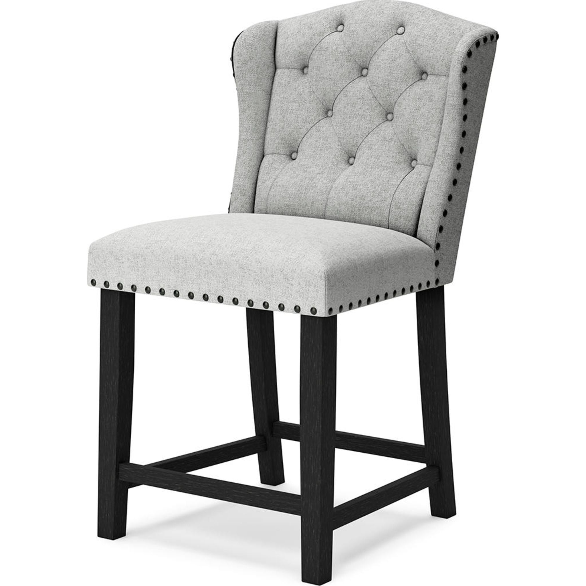 Jeanette Counter Height Stool - Linen - (D702-124) - Image 3