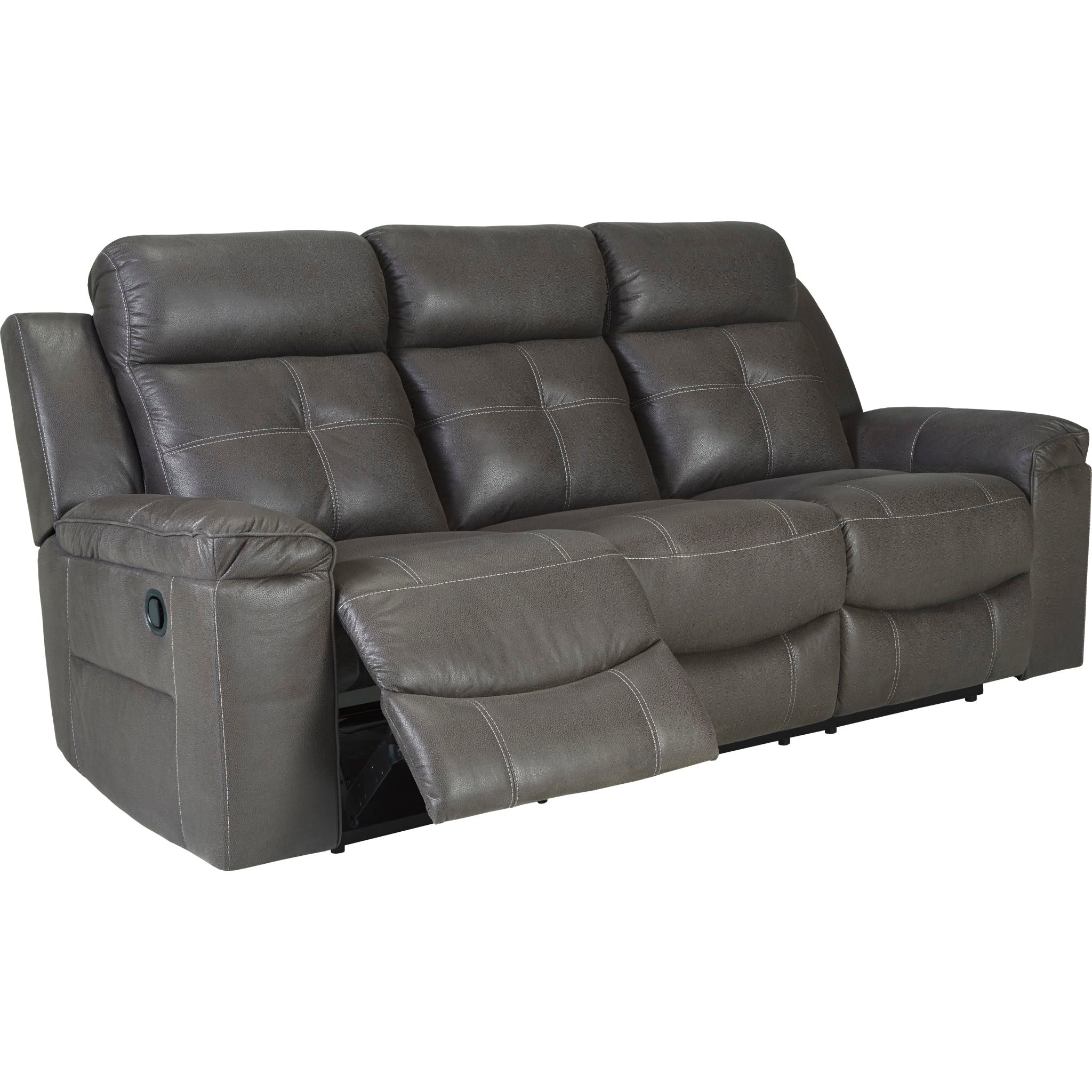 Jesolo Reclining Sofa - Dark Gray - Image 3