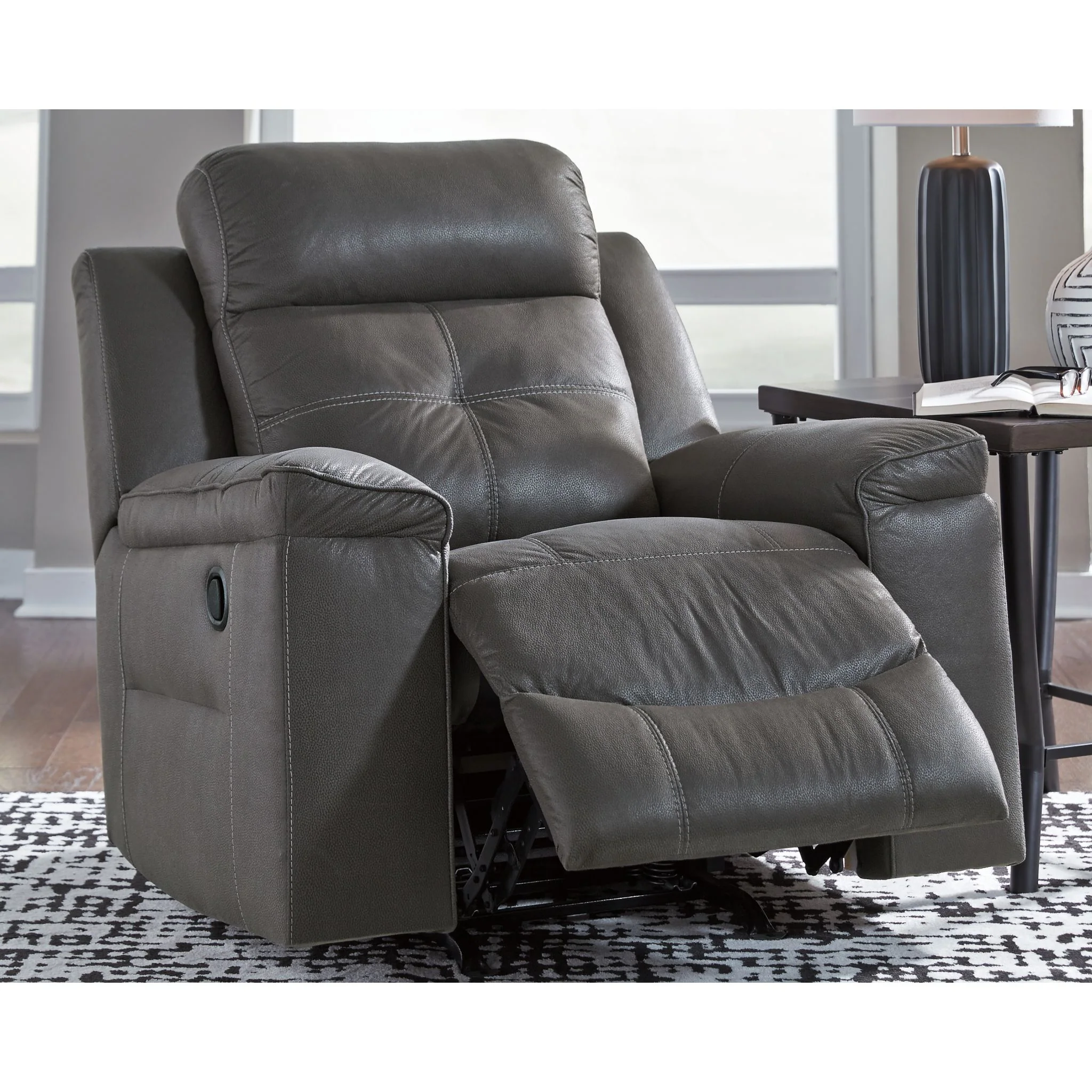 Jesolo Rocker Recliner - Dark Gray - Image 4