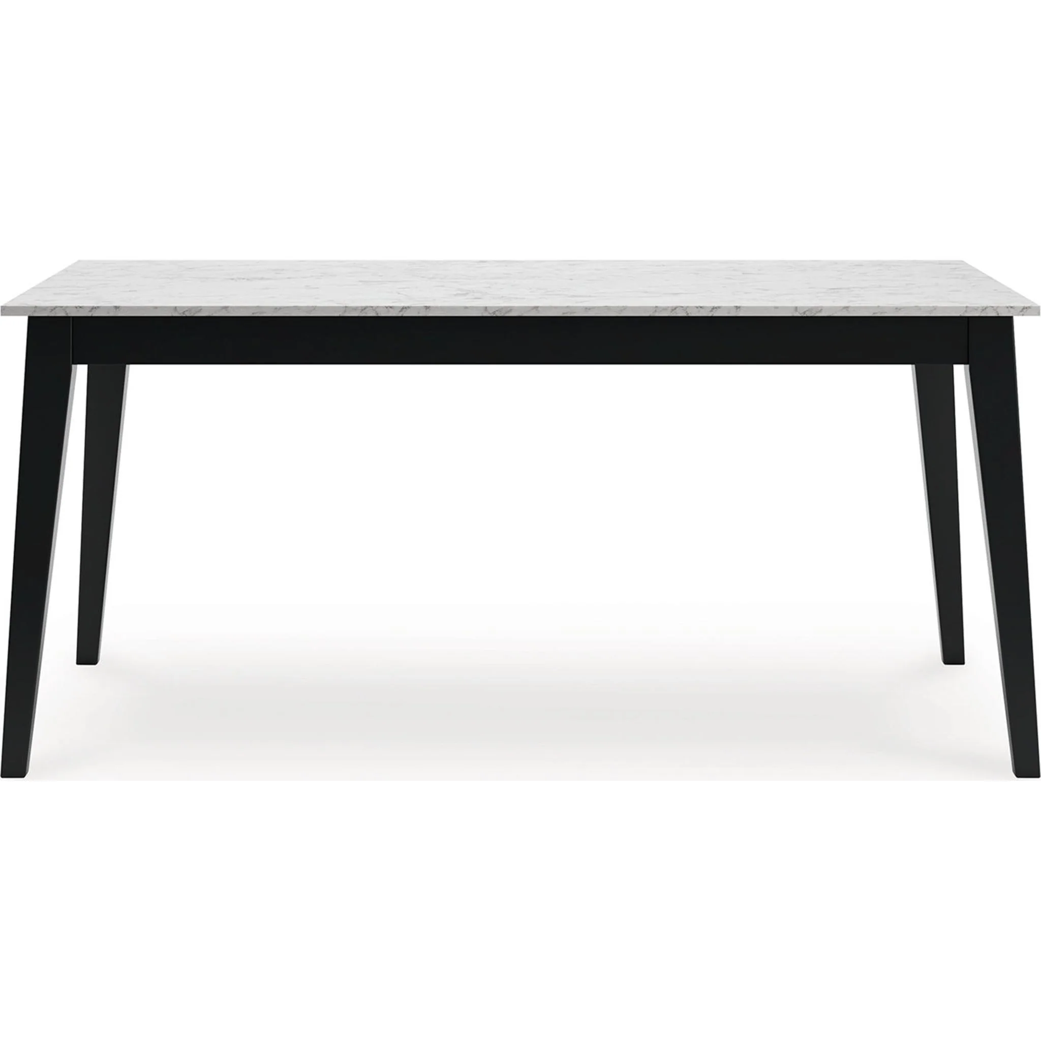 Jettaya Dining Table - Black/White - (D494-25) - Image 5