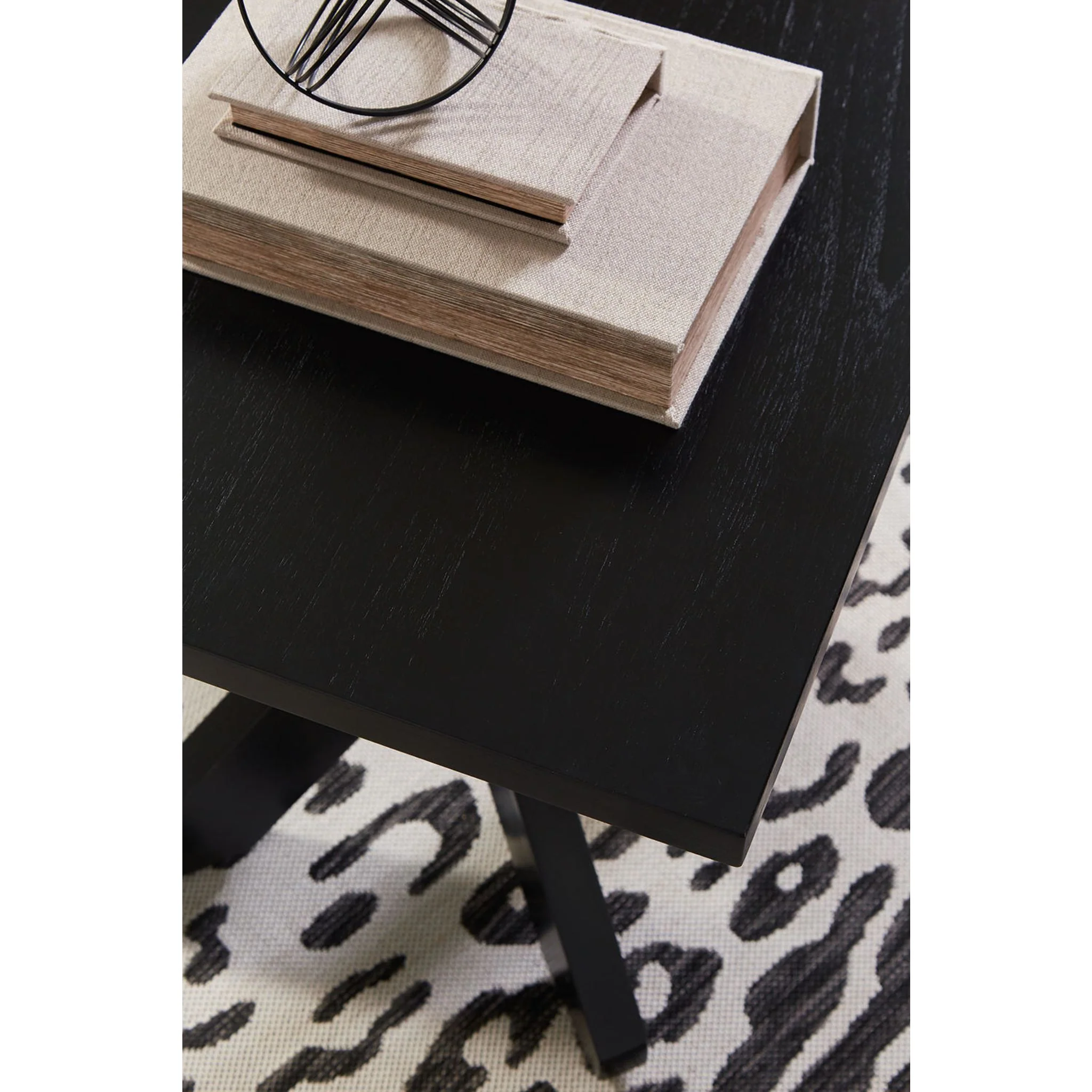 Joshyard End Table - Black - Image 5