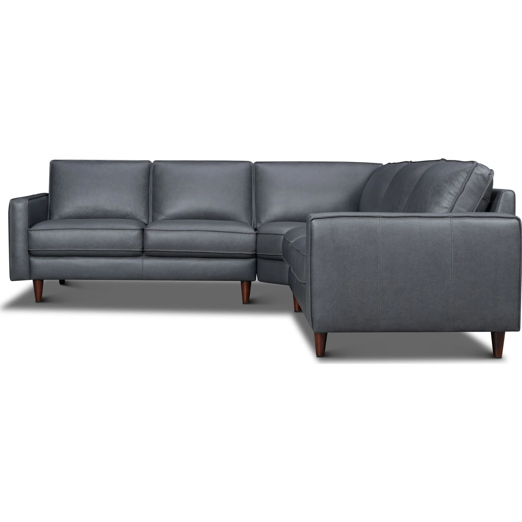 Joy 3 Piece Sectional - Ranger Gravel - Image 3