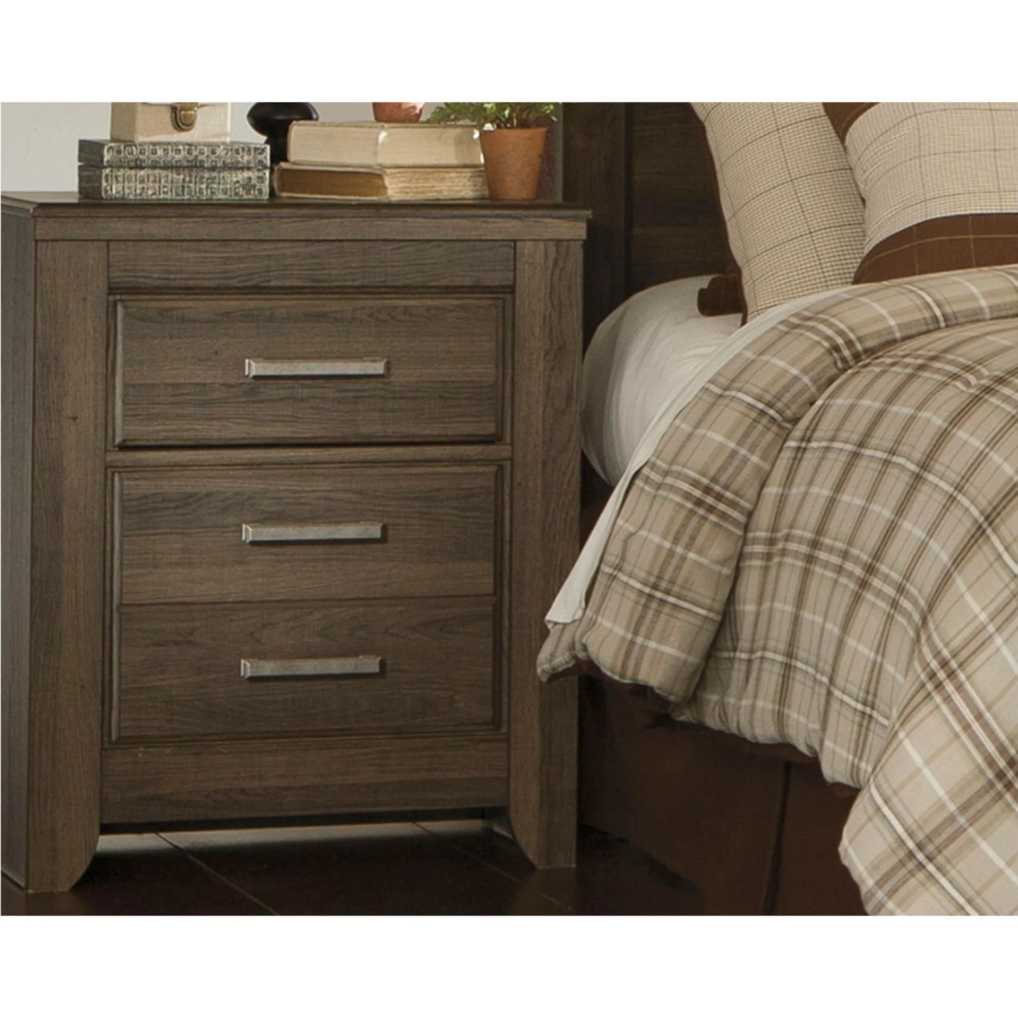 Juararo Nightstand - Dark Brown - Image 11