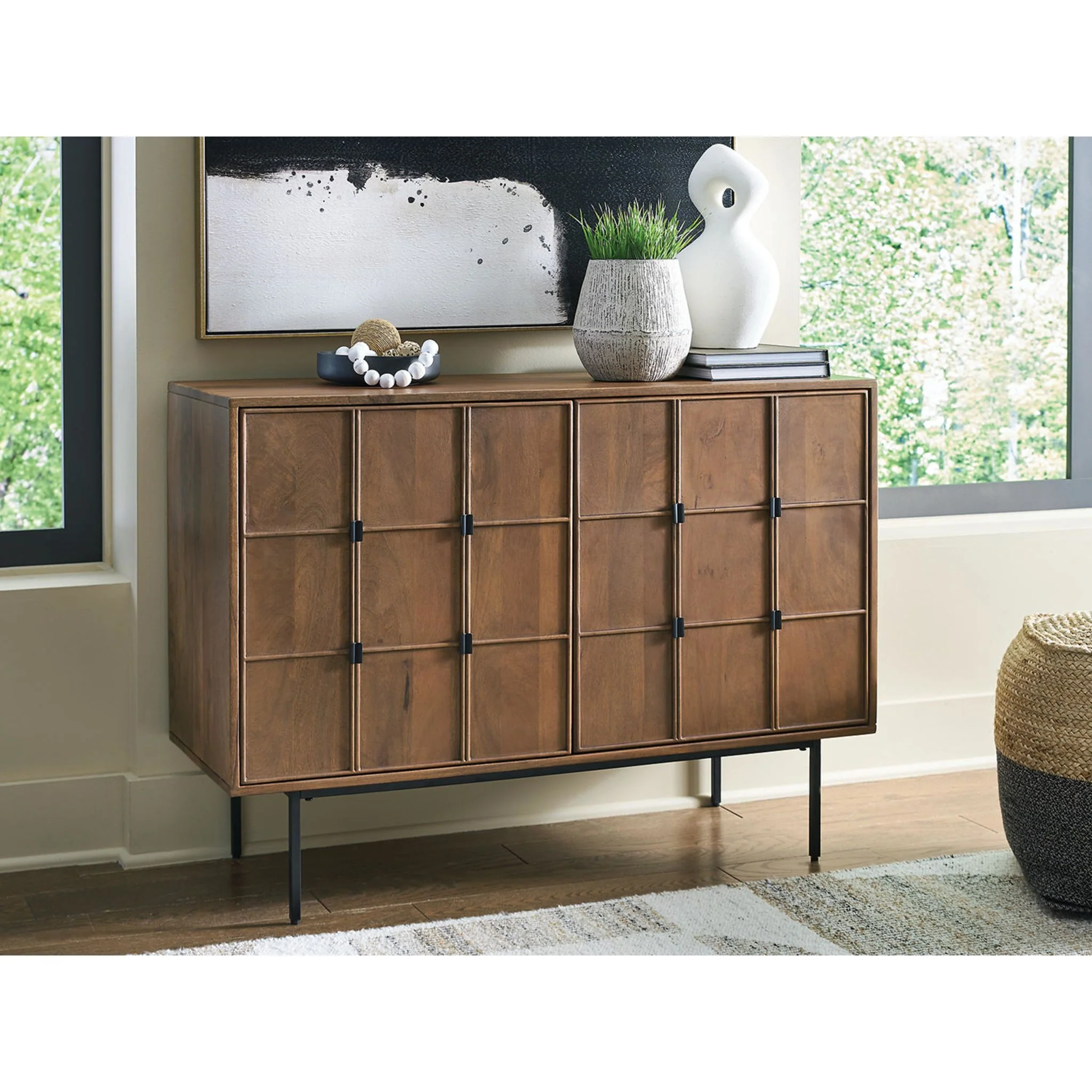 Juddins Accent Cabinet - Brown - Image 3