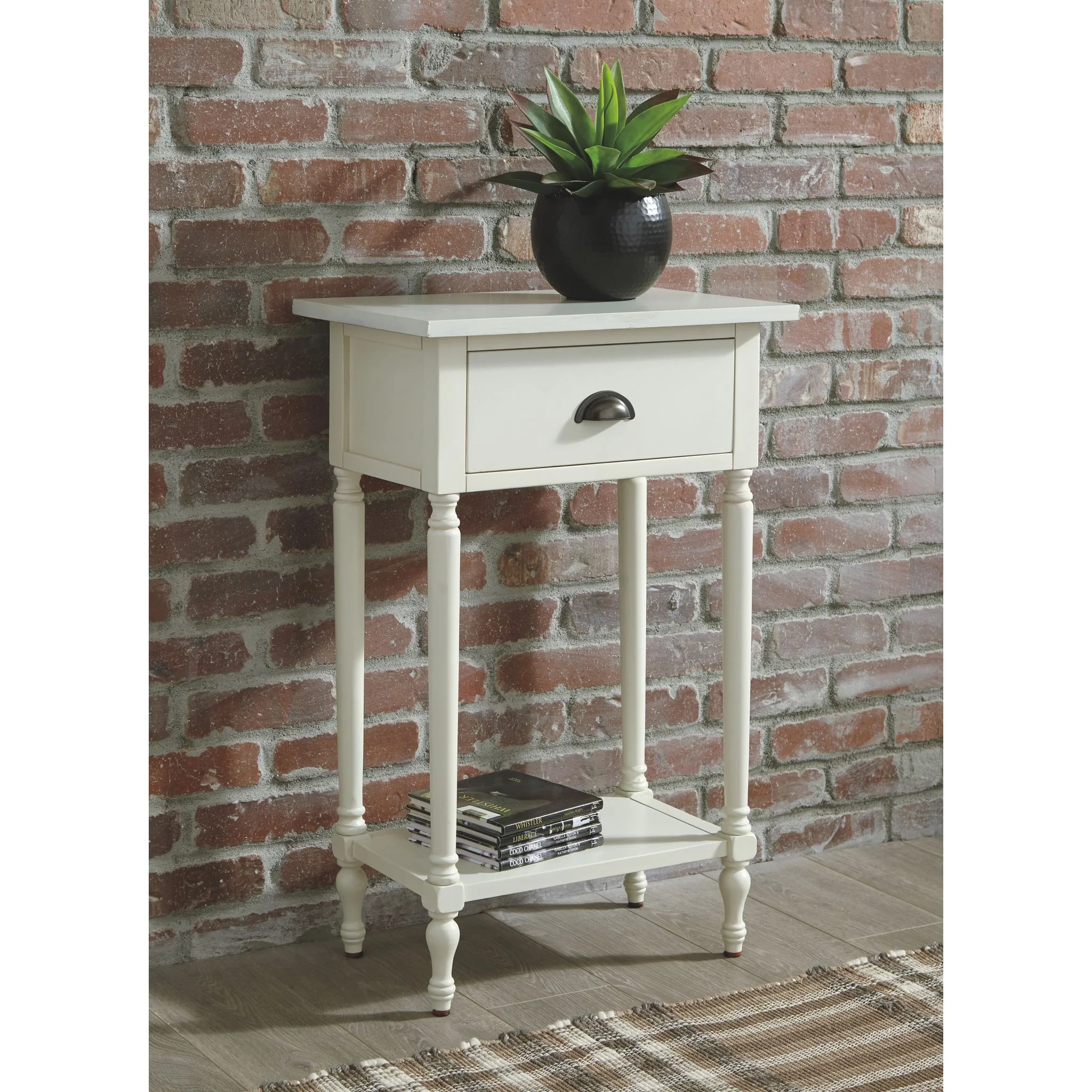 Juinville Accent Table - White - Image 2