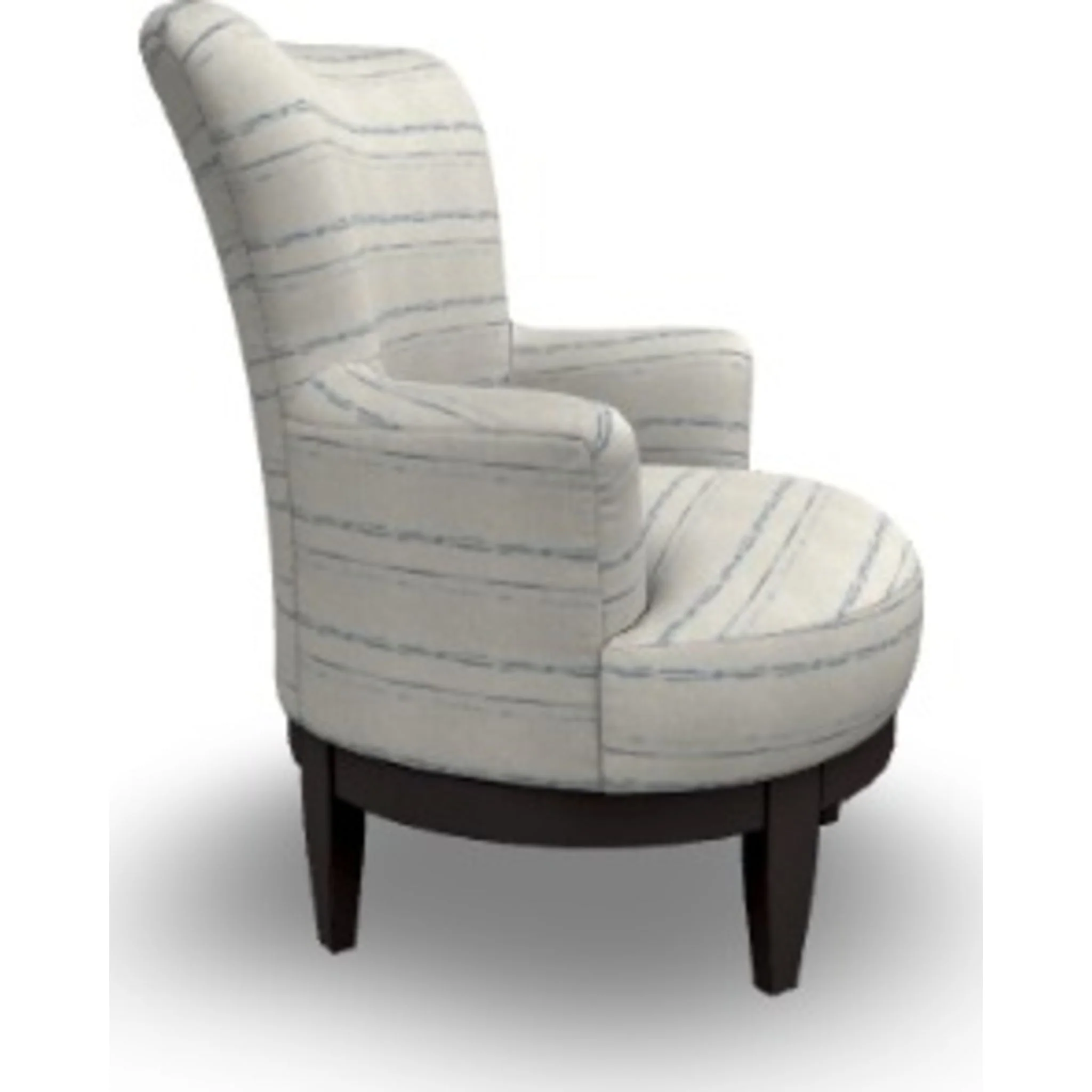 Justine Accent Chair - Marine - Image 3