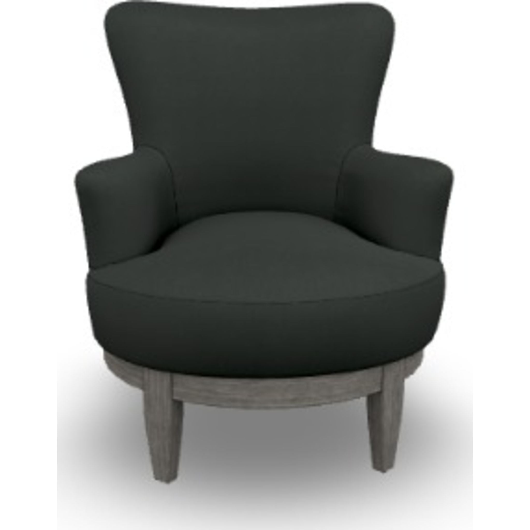 Justine Accent Chair - Smoke - Image 2