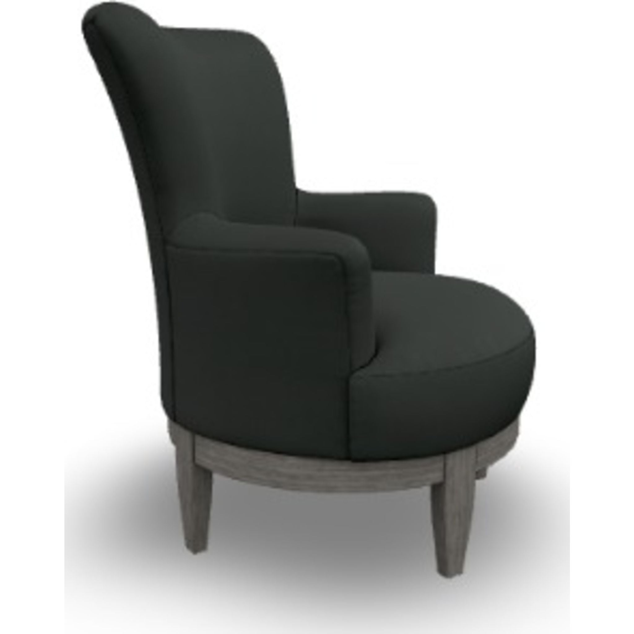 Justine Accent Chair - Smoke - Image 3