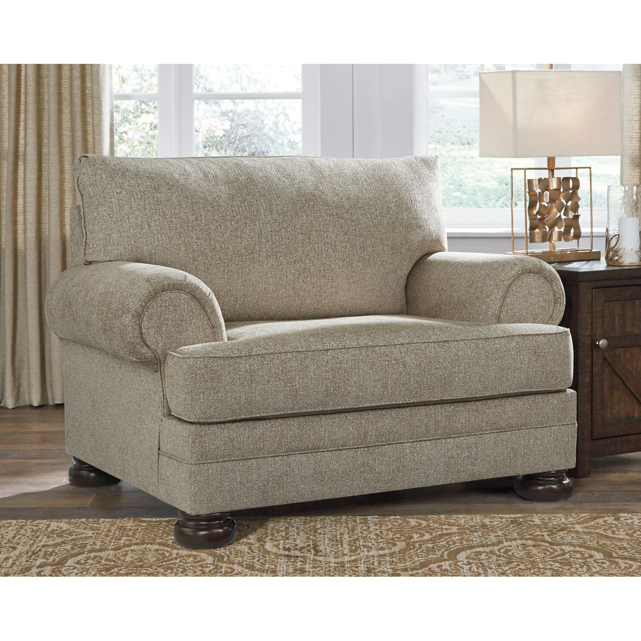 Kananwood Chair and a Half - Oatmeal - Image 7