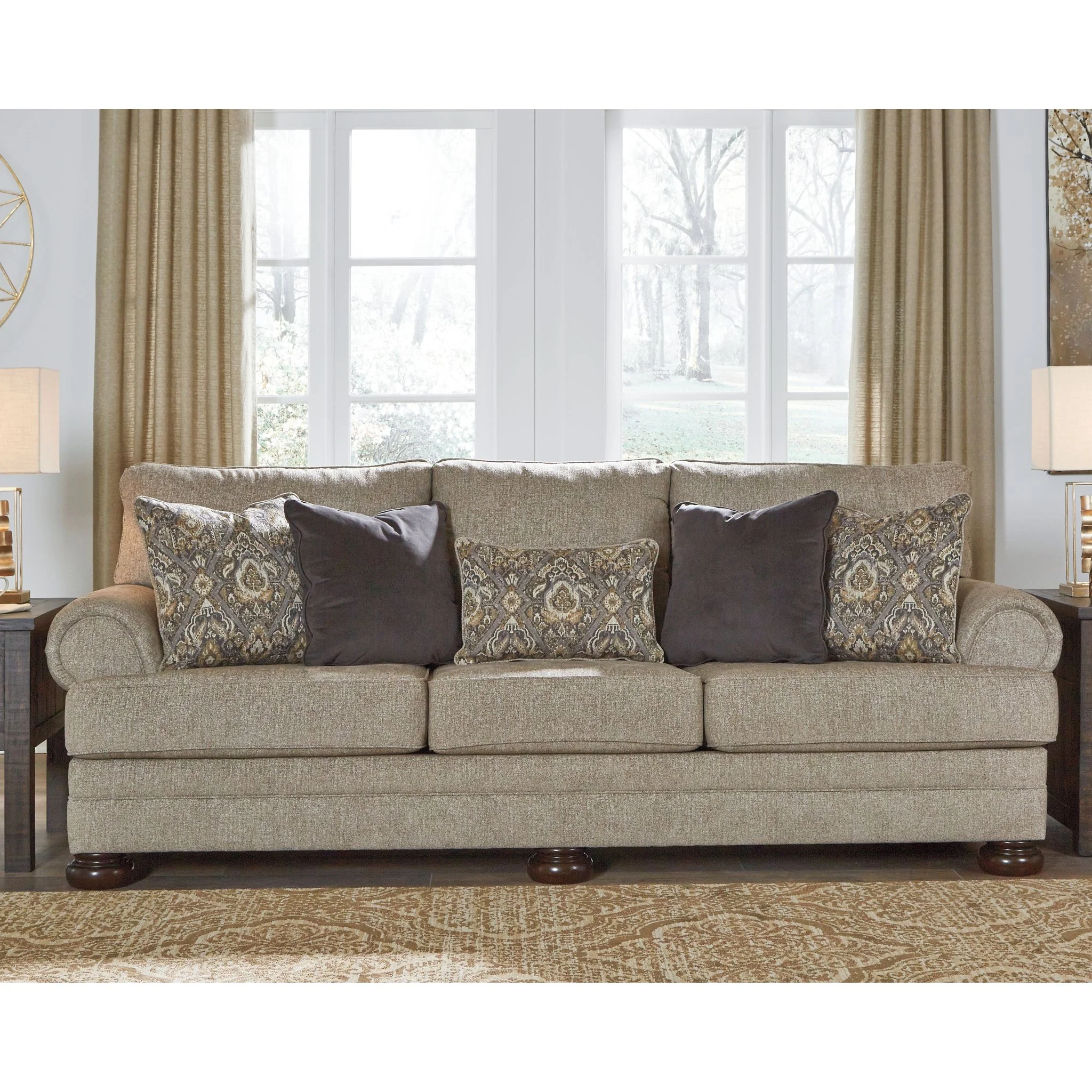 Kananwood Sofa - Oatmeal - Image 2