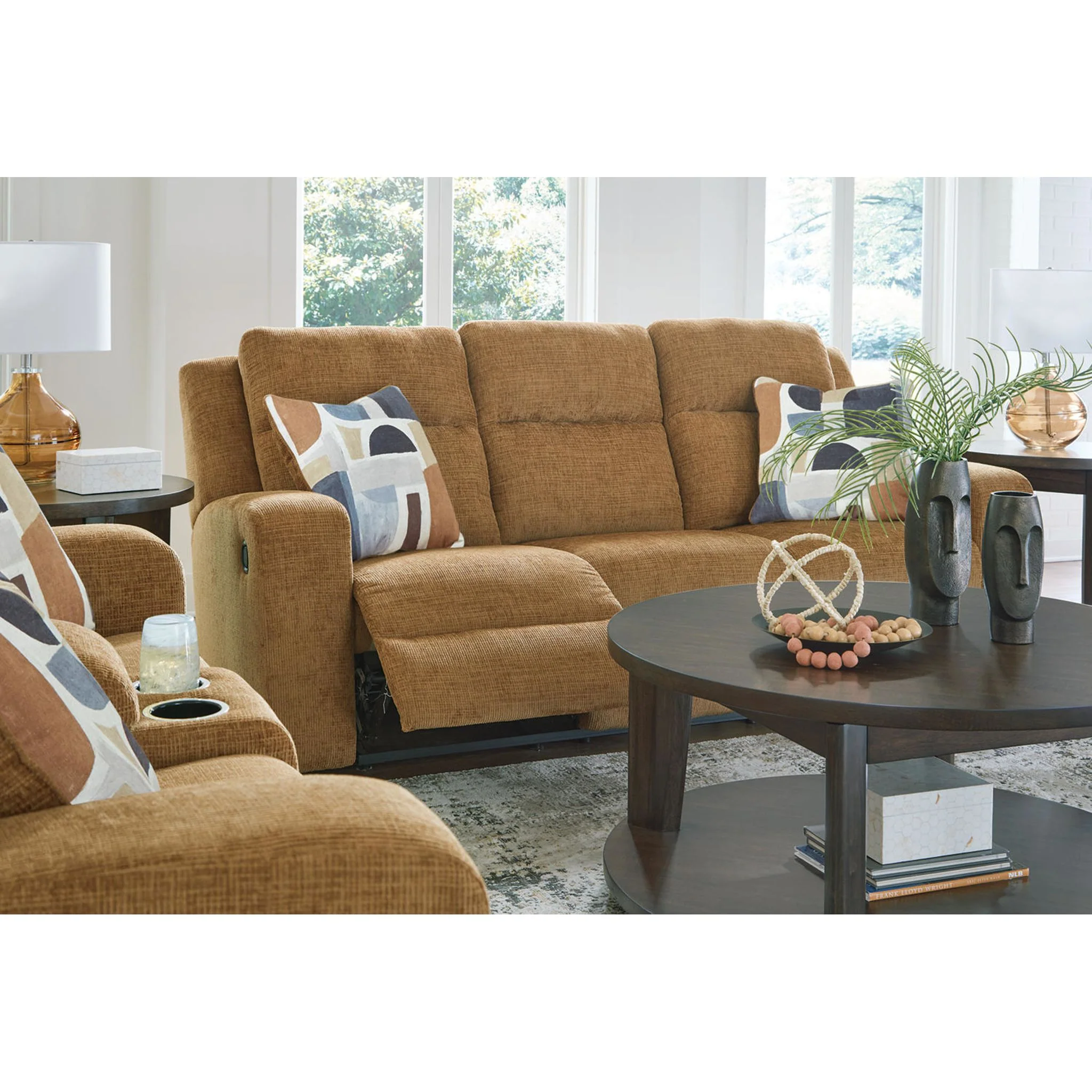 Kanlow Reclining Sofa - Dusk - Image 17