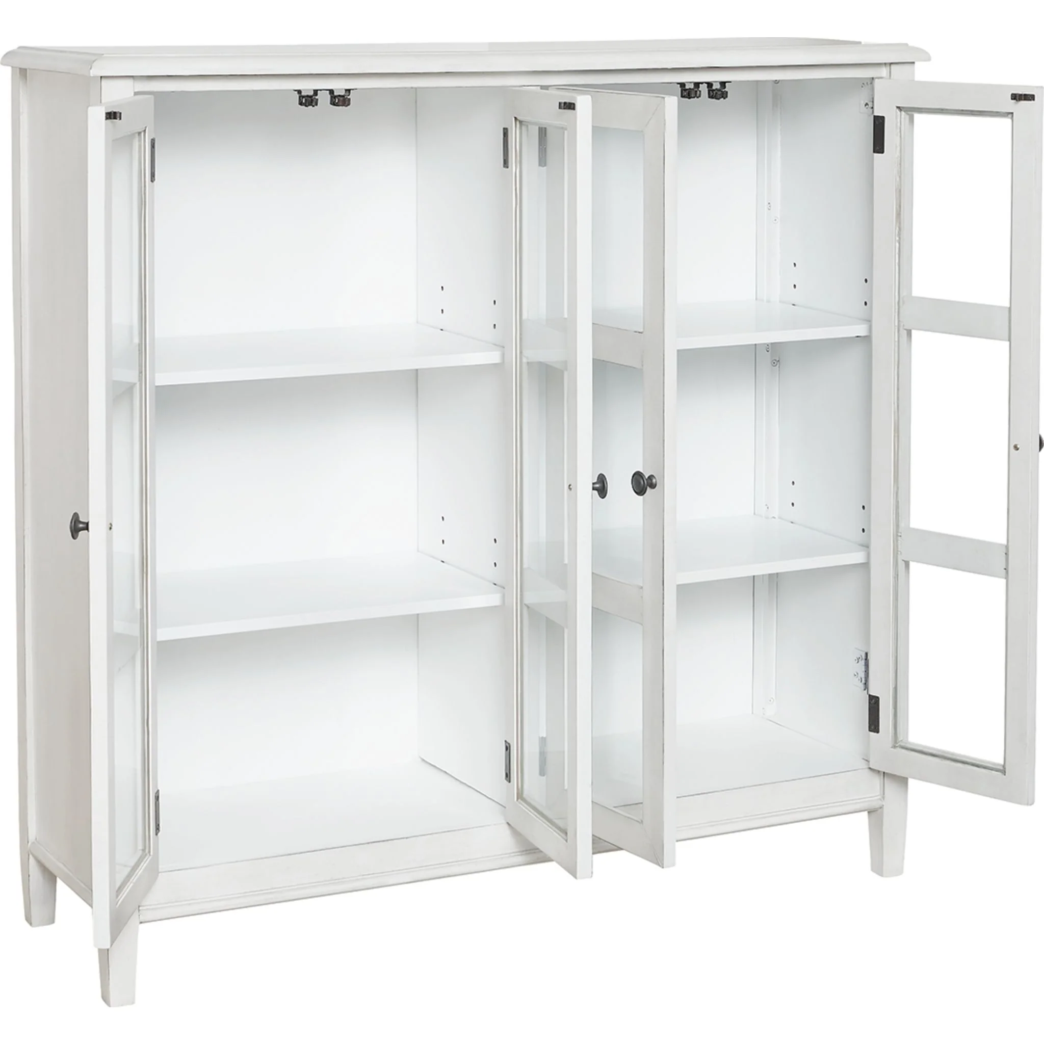 Kanwyn Accent Cabinet - Whitewash - Image 3
