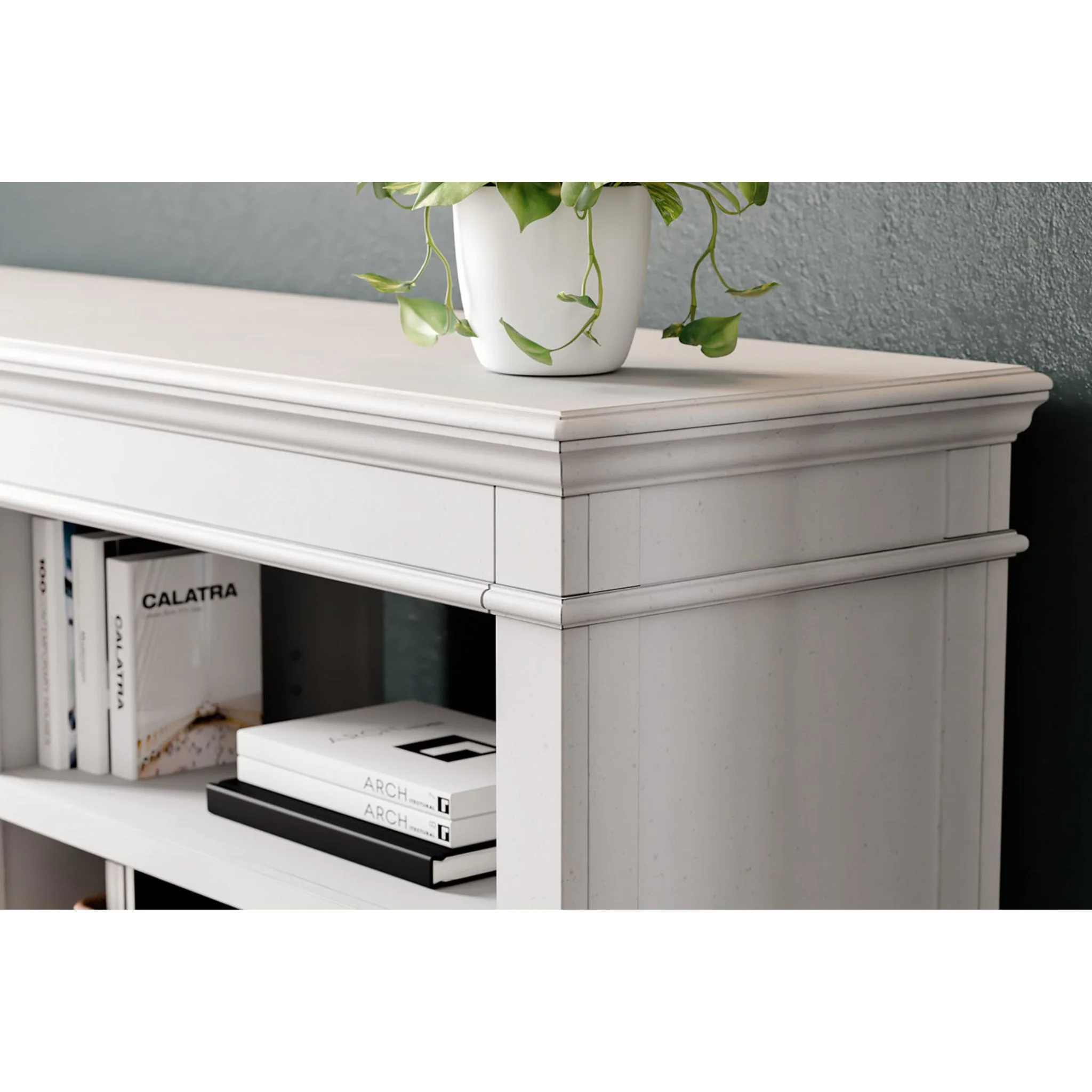 Kanwyn Credenza - Whitewash - Image 12
