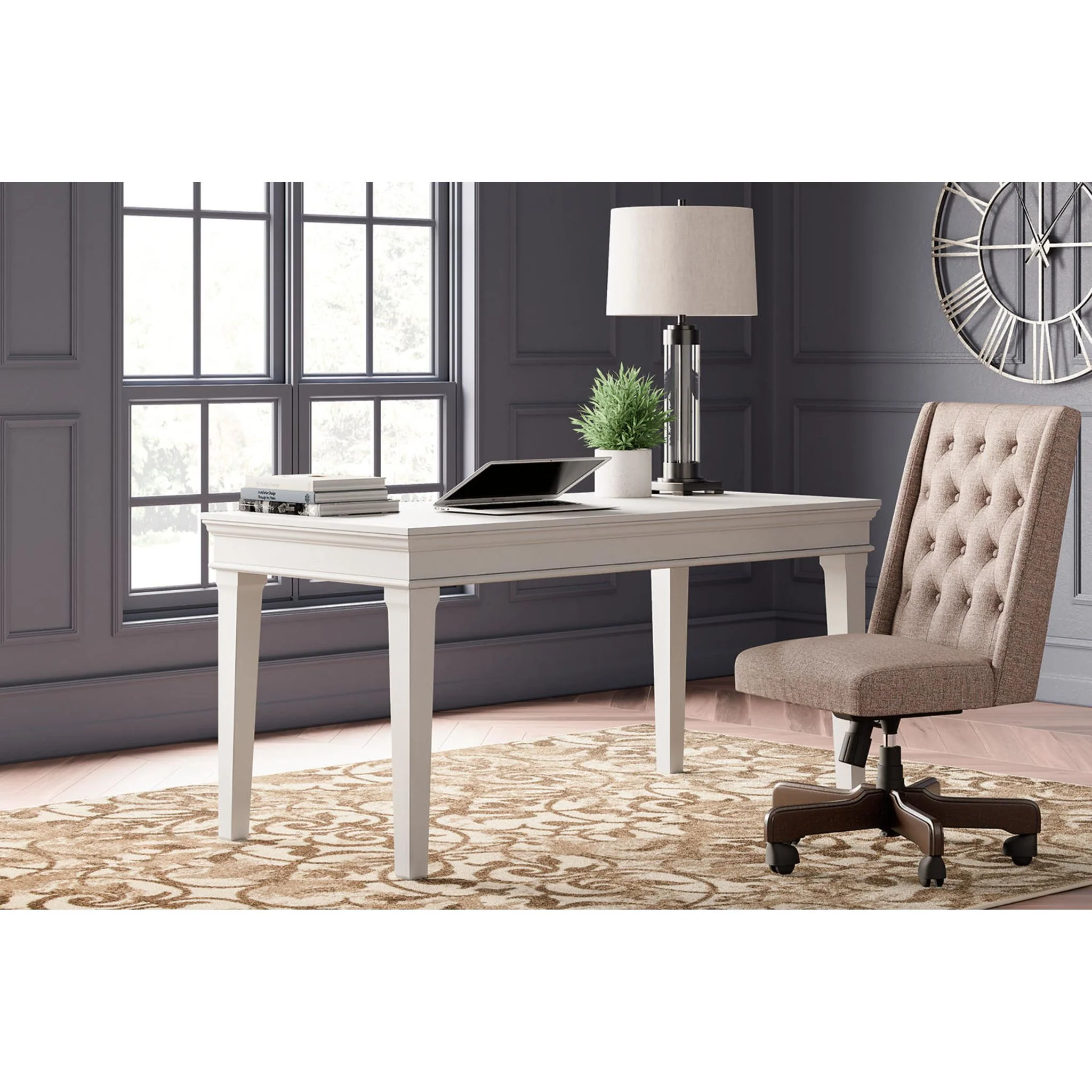 Kanwyn Desk - Whitewash - Image 12