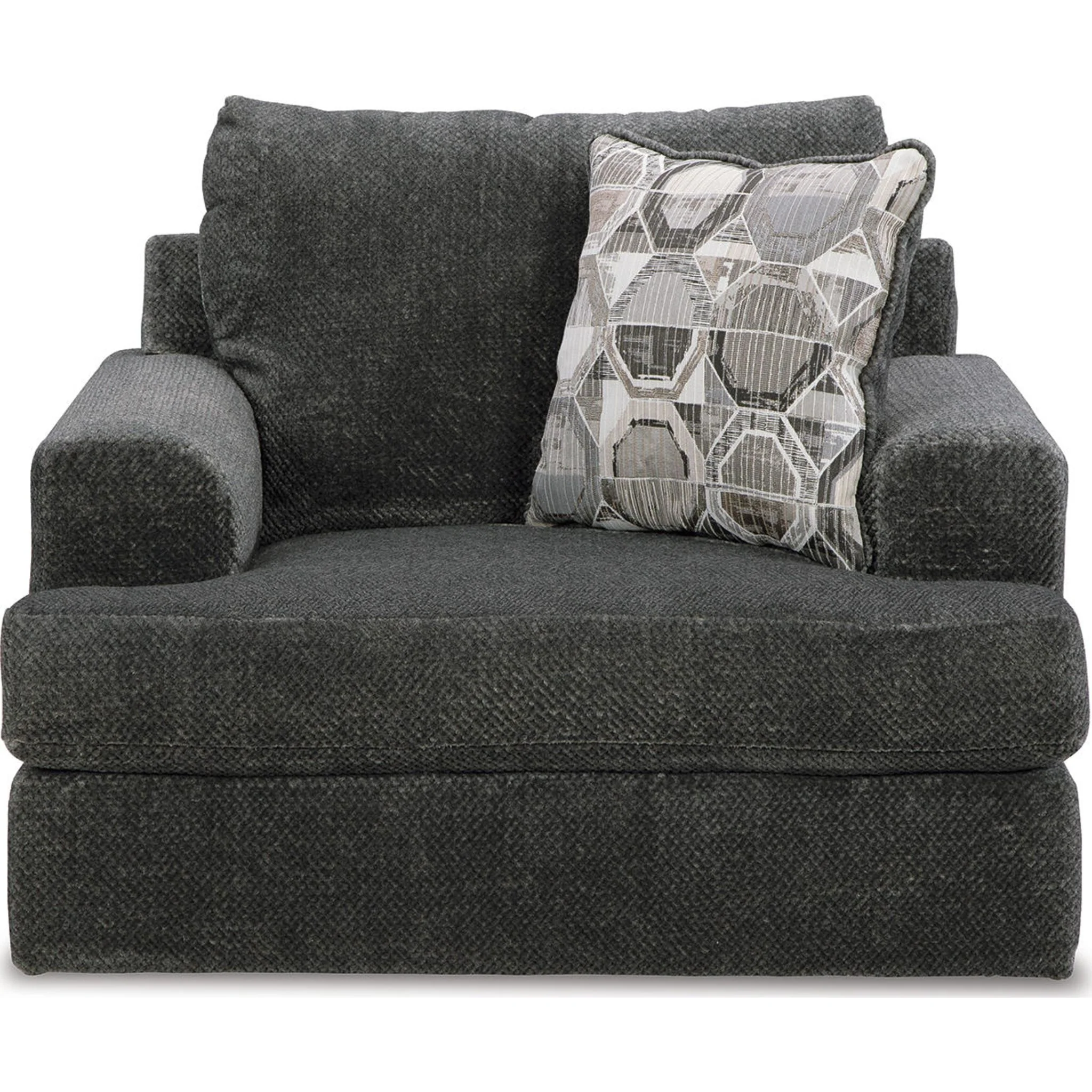 Karinne Chair and a Half - Smoke - Image 3