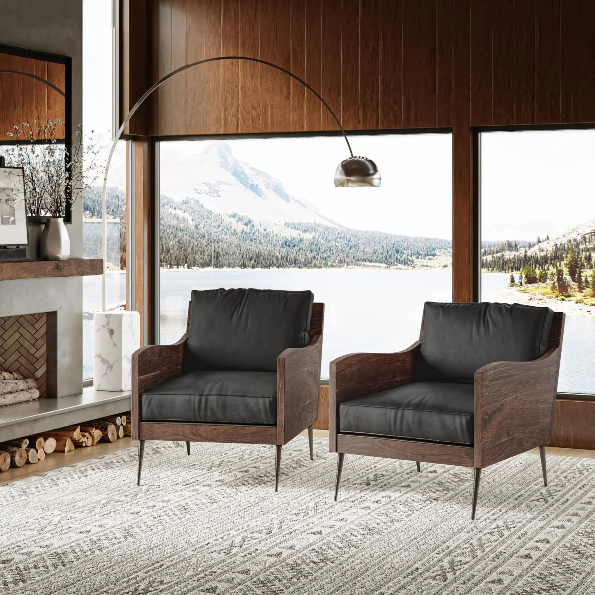 Karma Accent Chair - Slate - Image 2