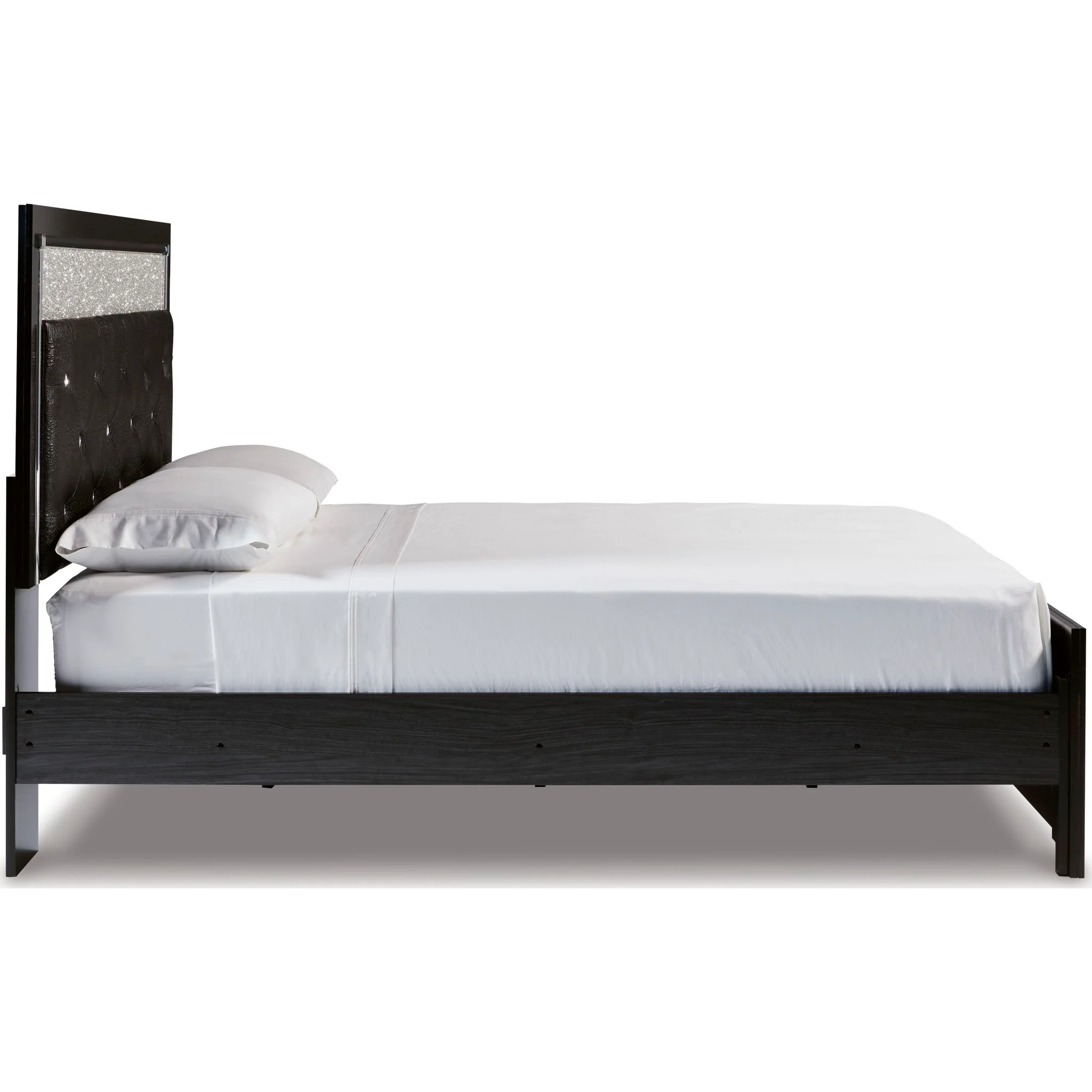 Kaydell Panel Bed - Black - Image 4