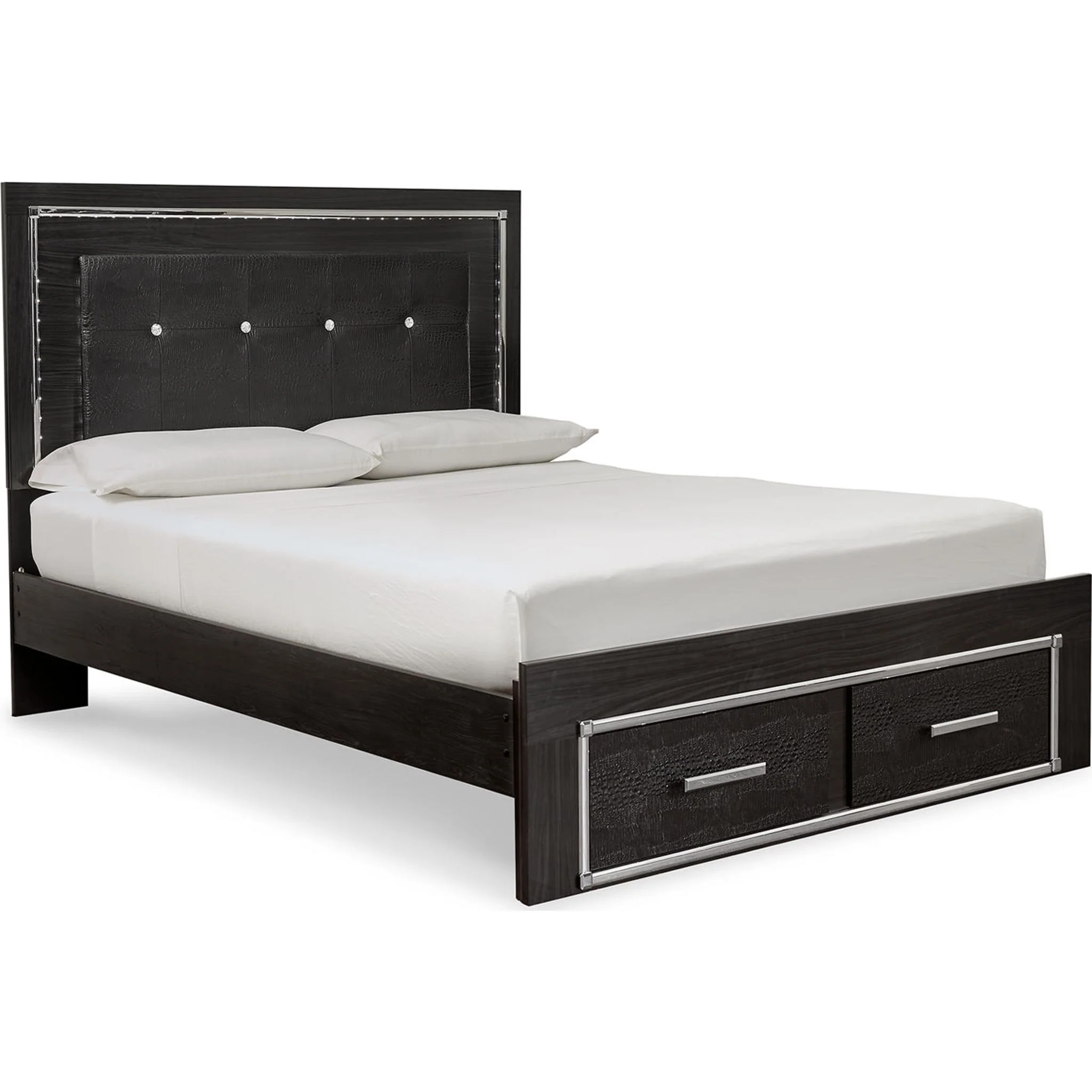 Kaydell Storage Bed - Black