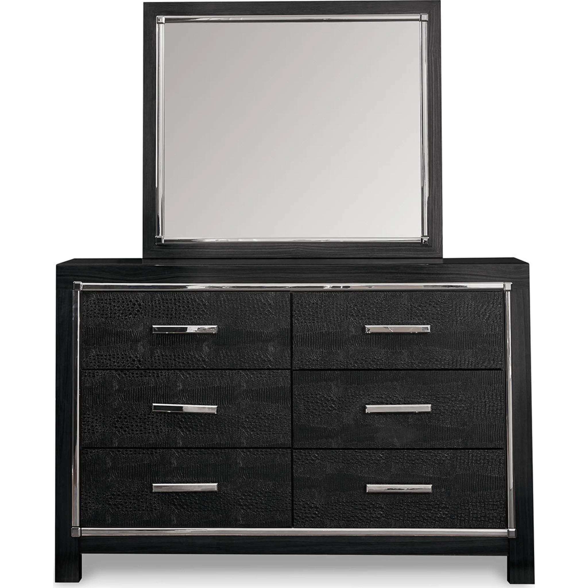 Kaydell 6 Piece Platform Bedroom - Black - Image 7