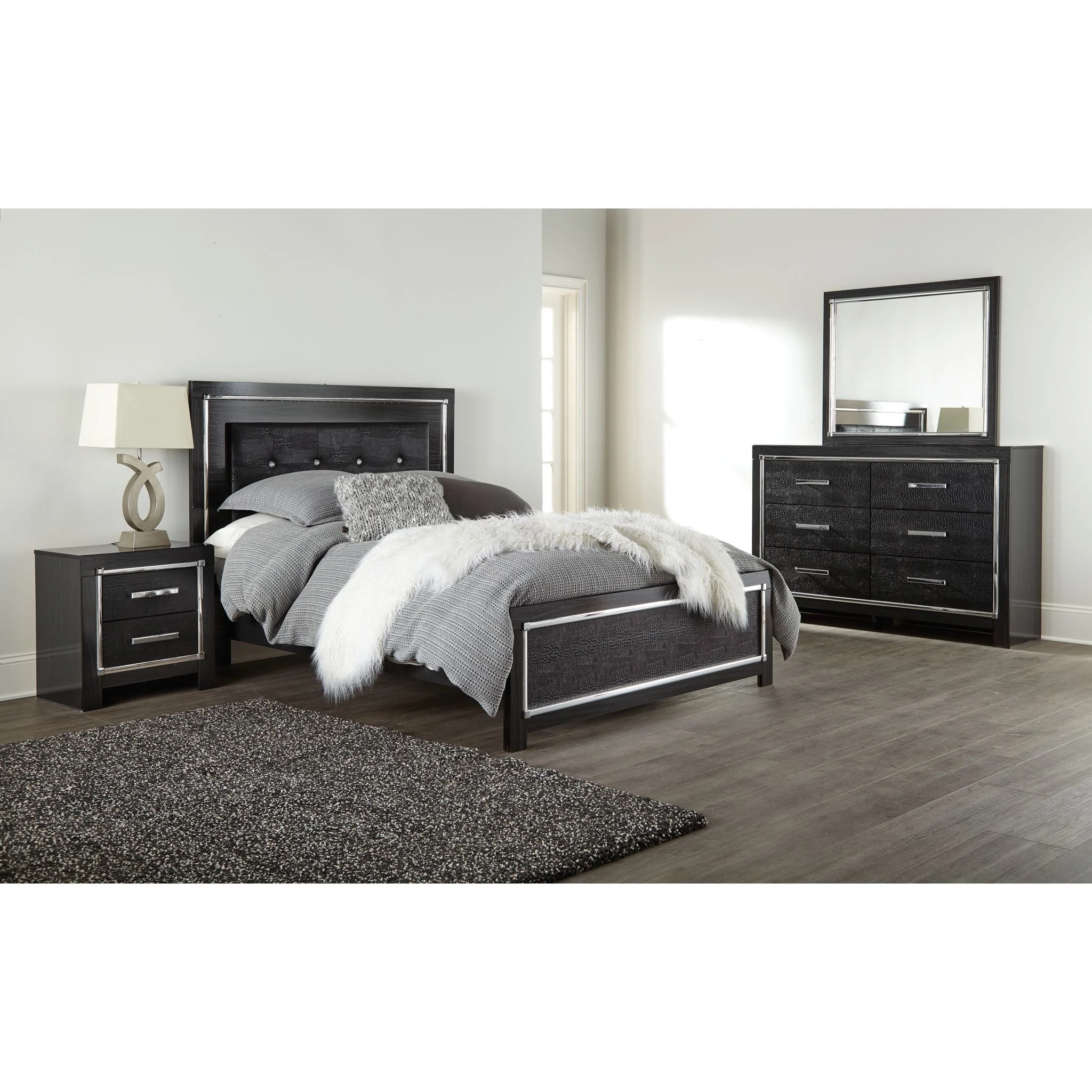 Kaydell Dresser - Black - Image 2