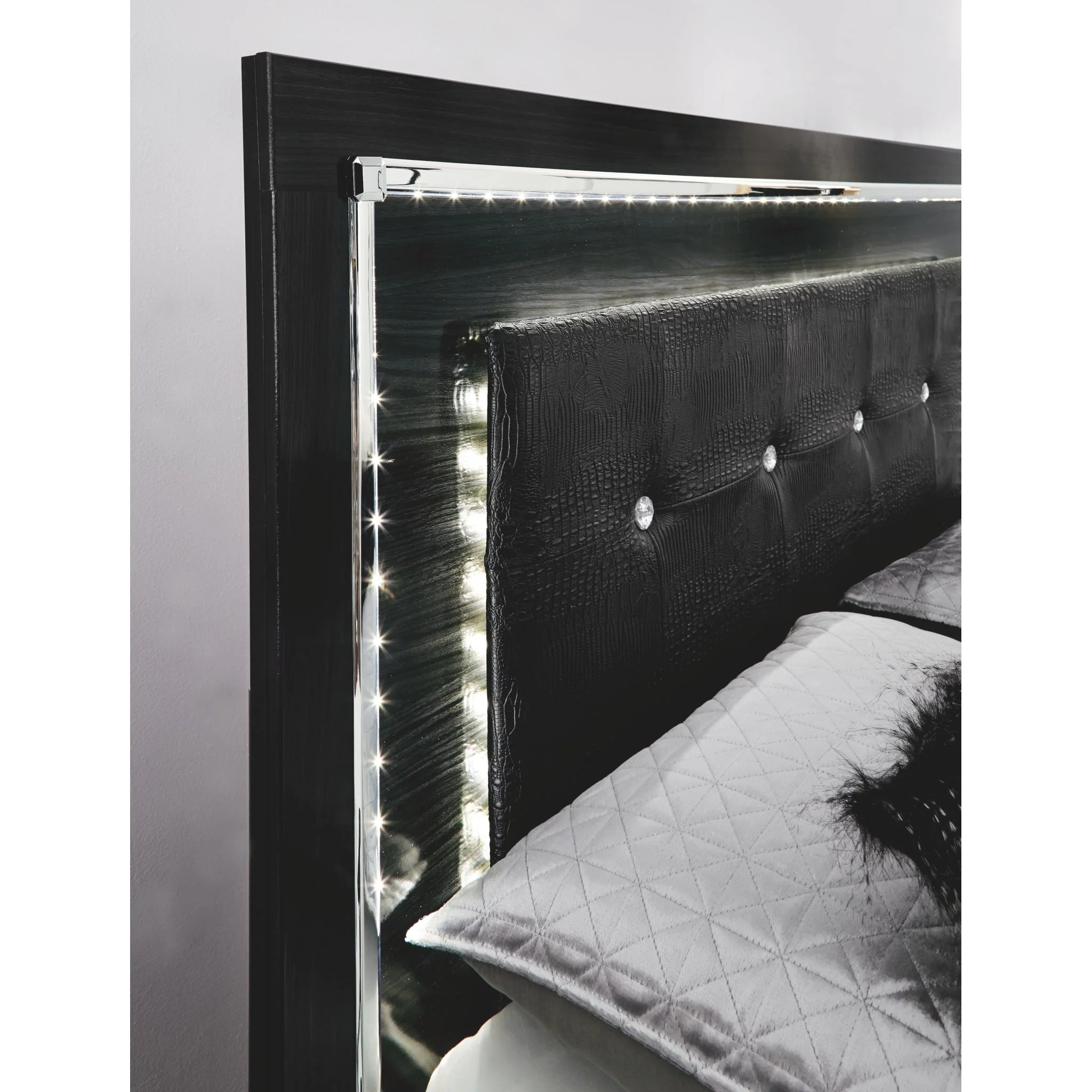 Kaydell Platform Storage Bed - Black - Image 36