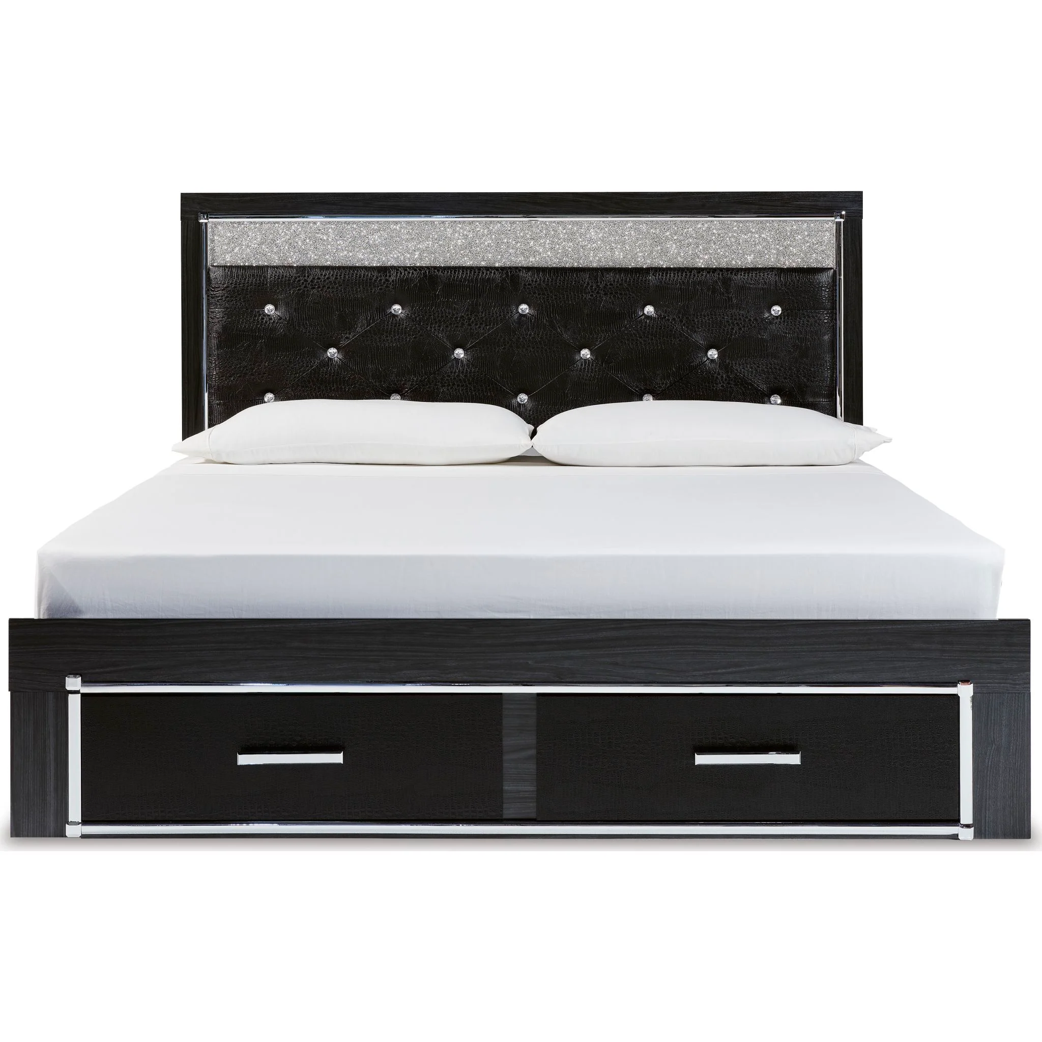 Kaydell Platform Storage Bed - Black - Image 16