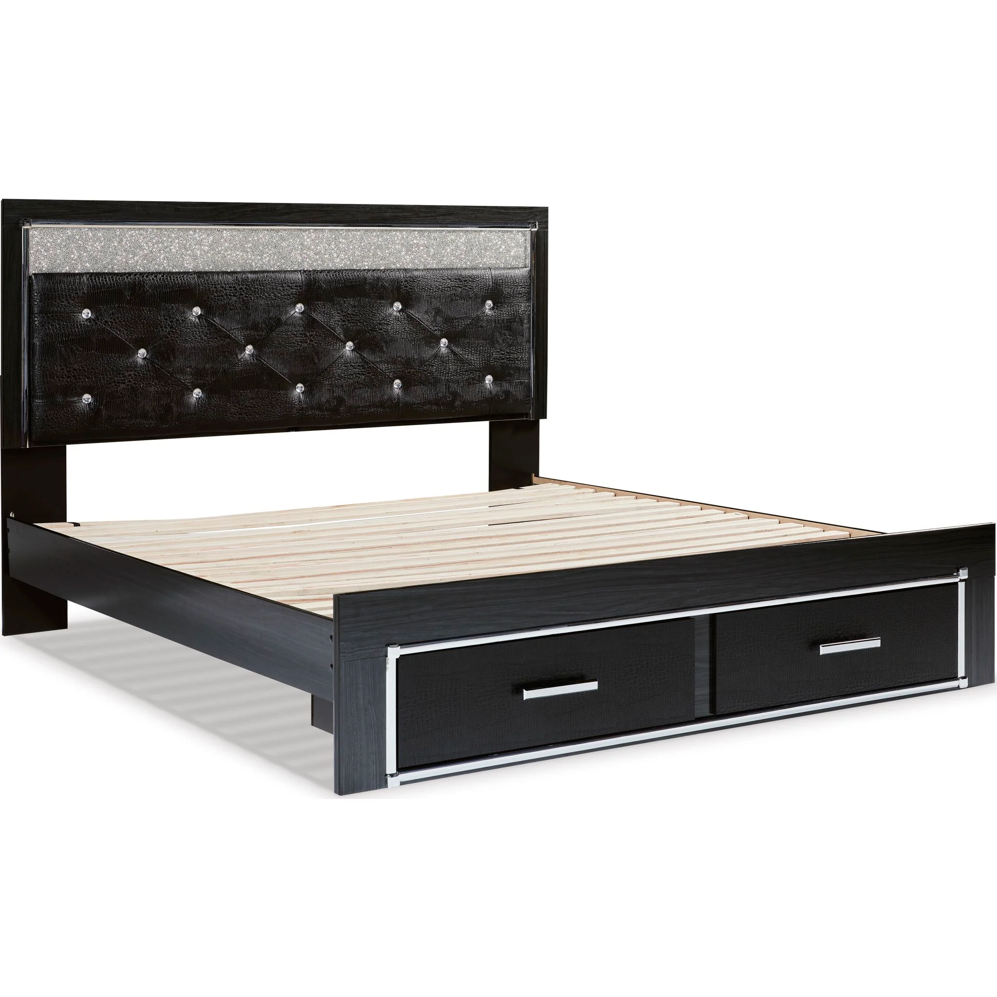 Kaydell Platform Storage Bed - Black - Image 18