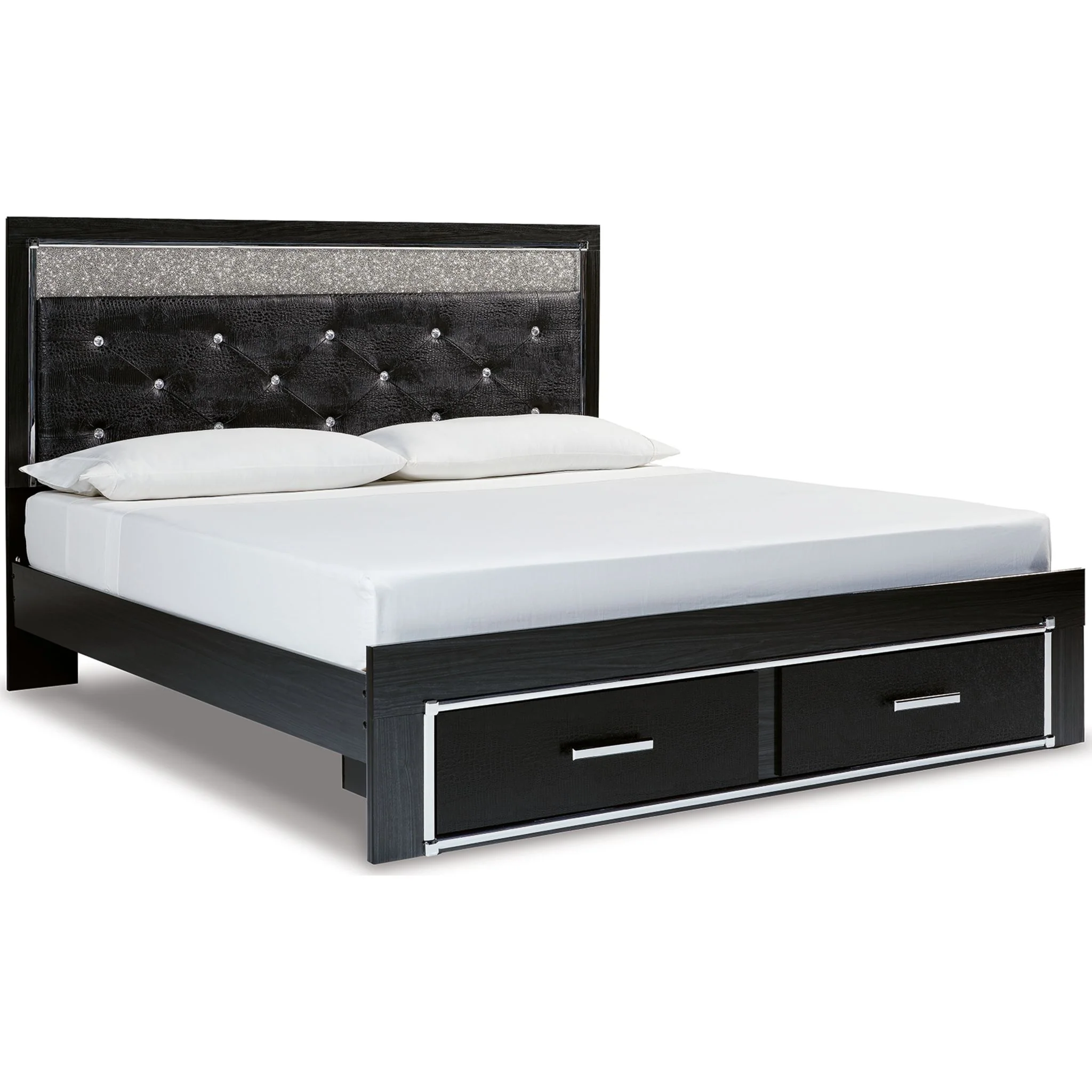 Kaydell Storage Bed - Black - Image 10