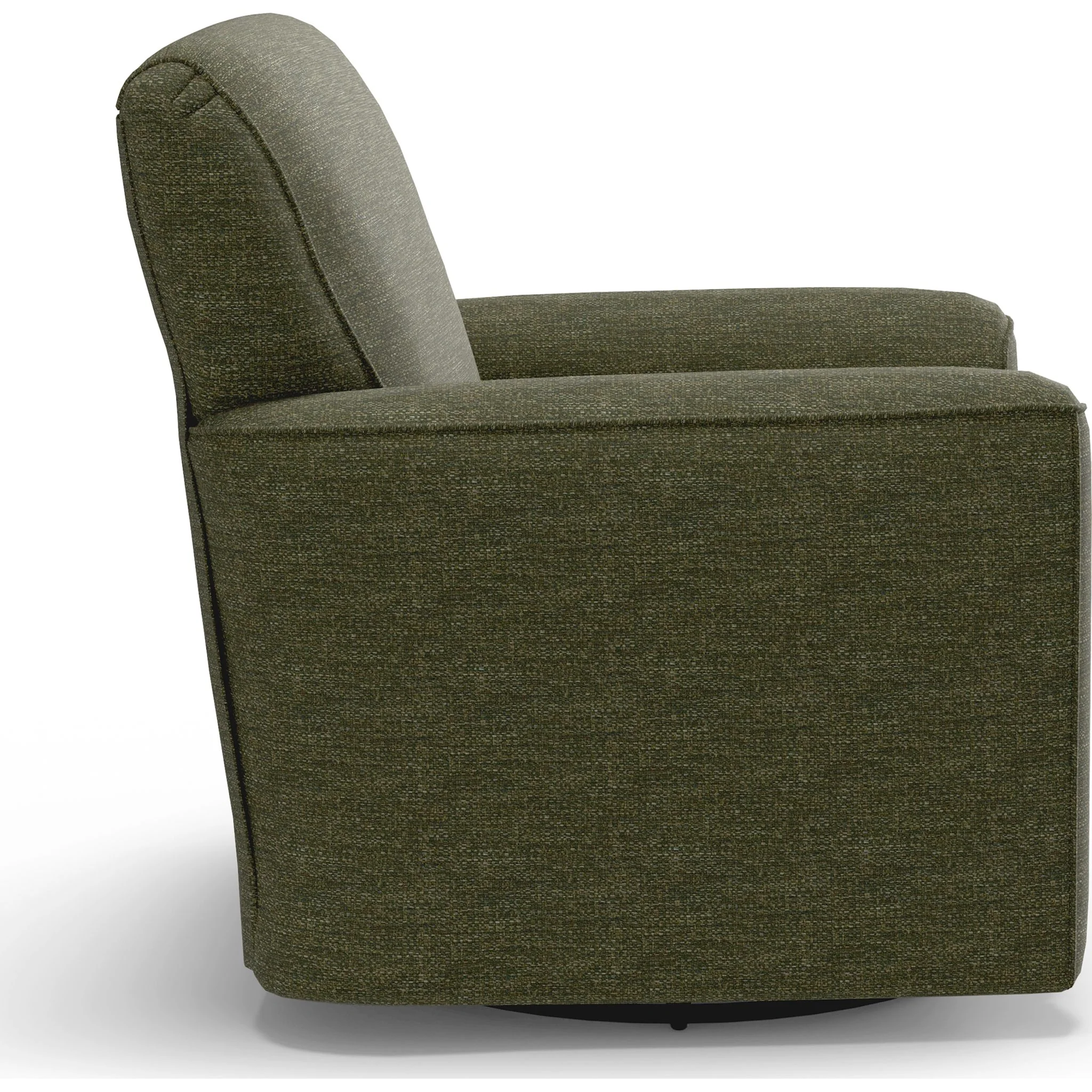 Kaylee Swivel Glider Accent Chair - Olive - Image 3