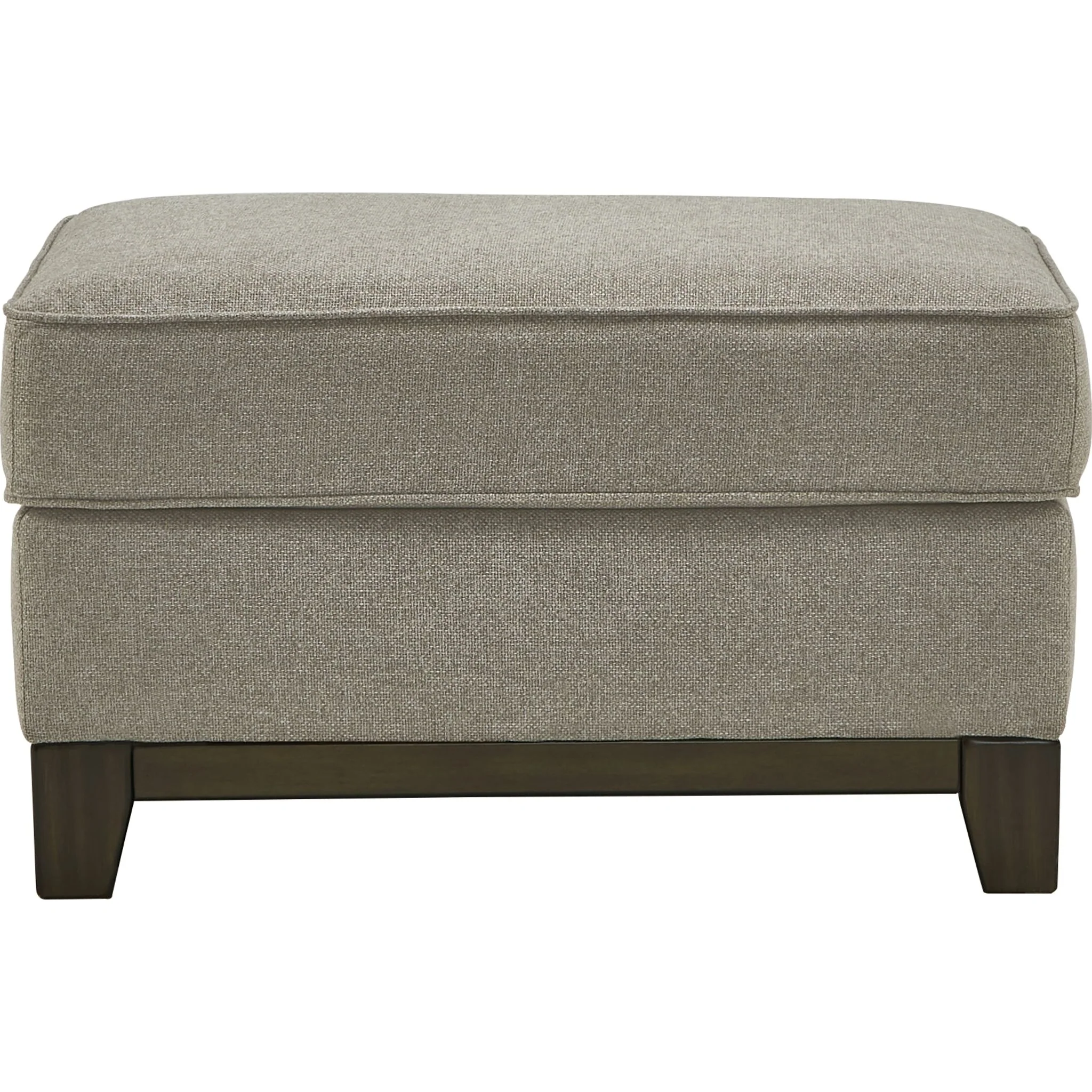 Kaywood Ottoman - Granite - Image 3