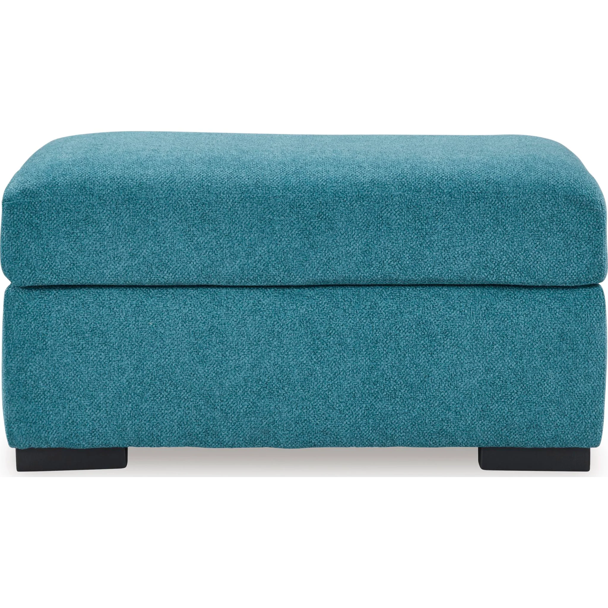 Keerwick Ottoman - Teal - Image 3