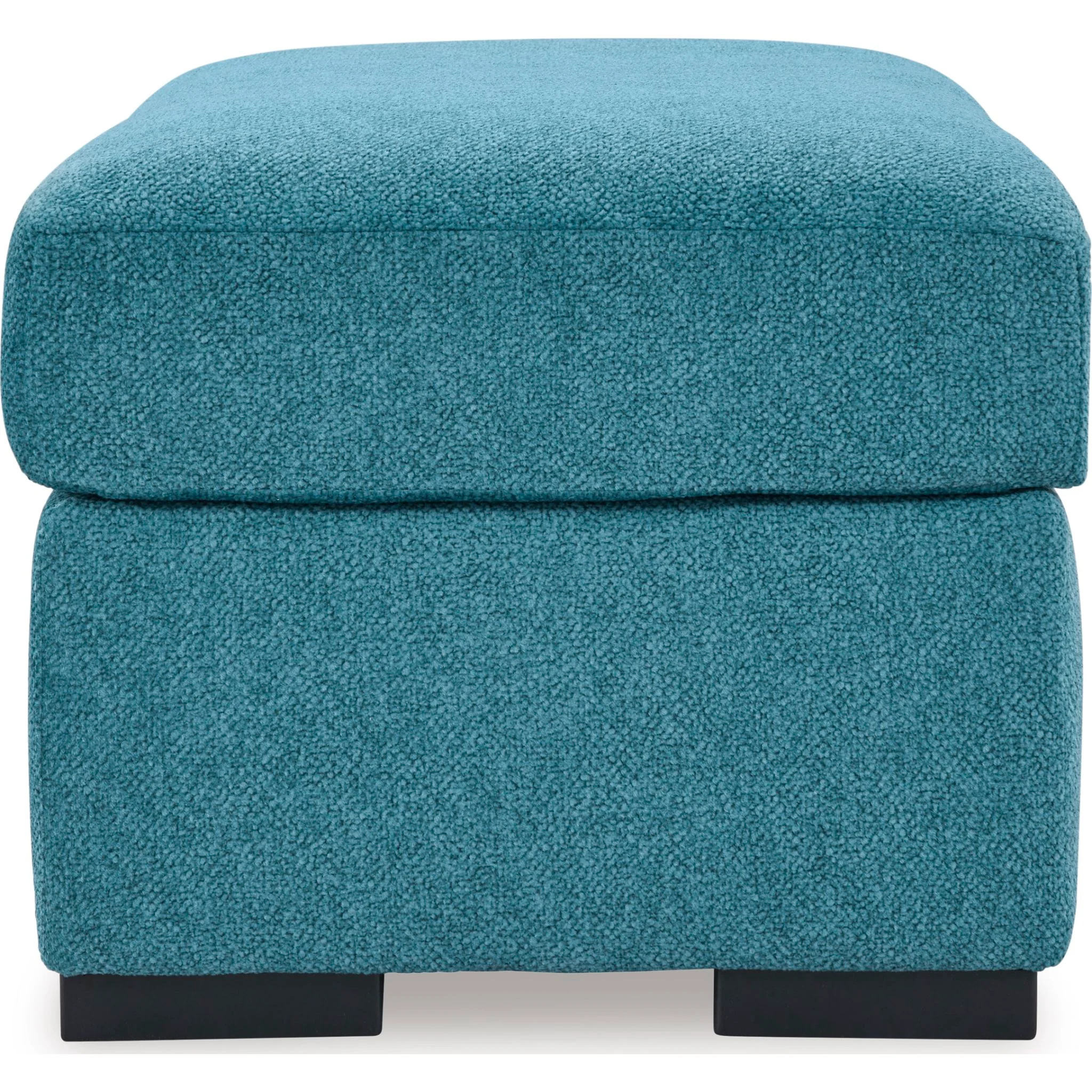 Keerwick Ottoman - Teal - Image 4